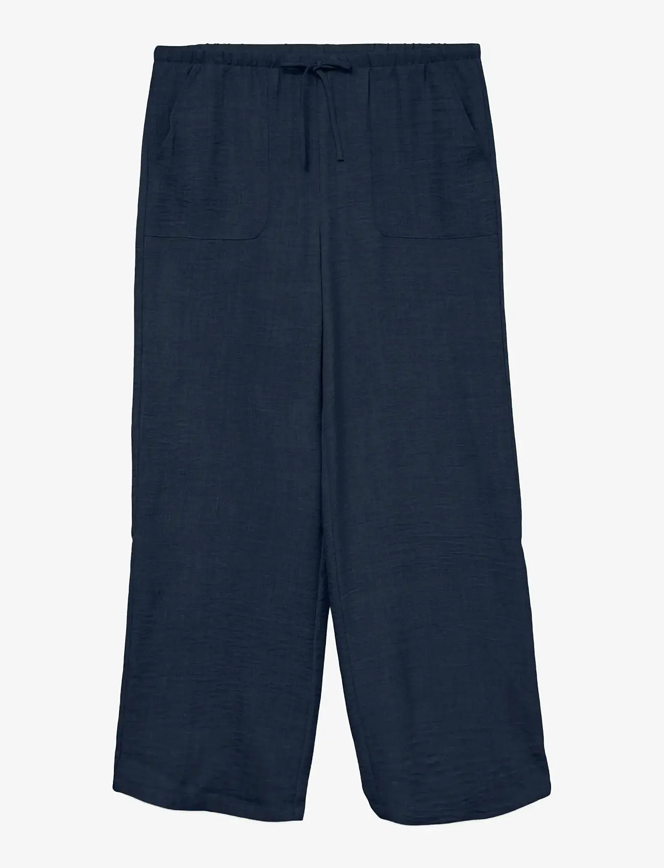 Vero Moda - VMMELANEY HW LOOSE PANT WVN NOOS - navy blazer - 1