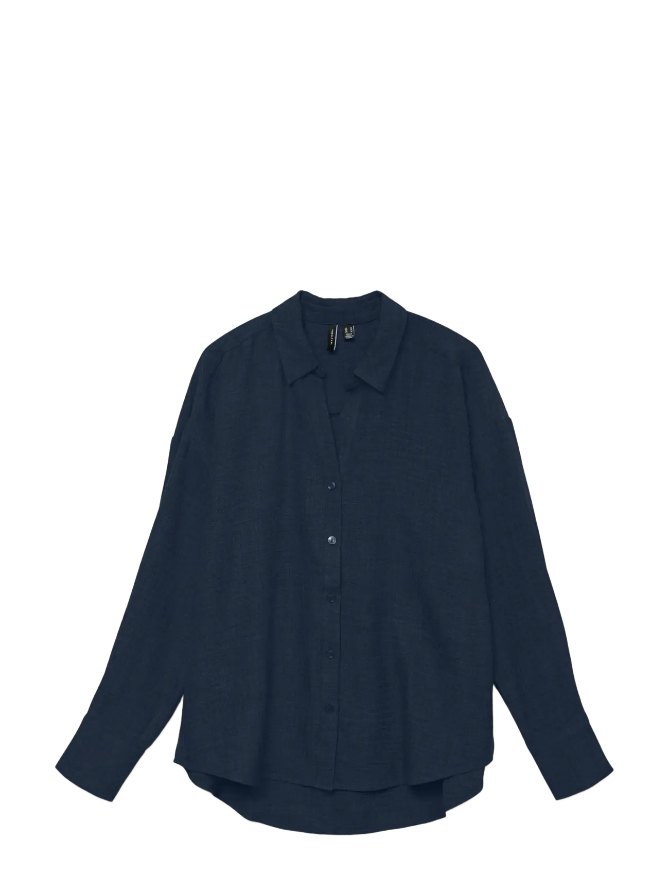 Vero Moda - VMMELANEY QUEENY LS SHIRT WVN NOOS - langærmede skjorter - navy blazer - 1