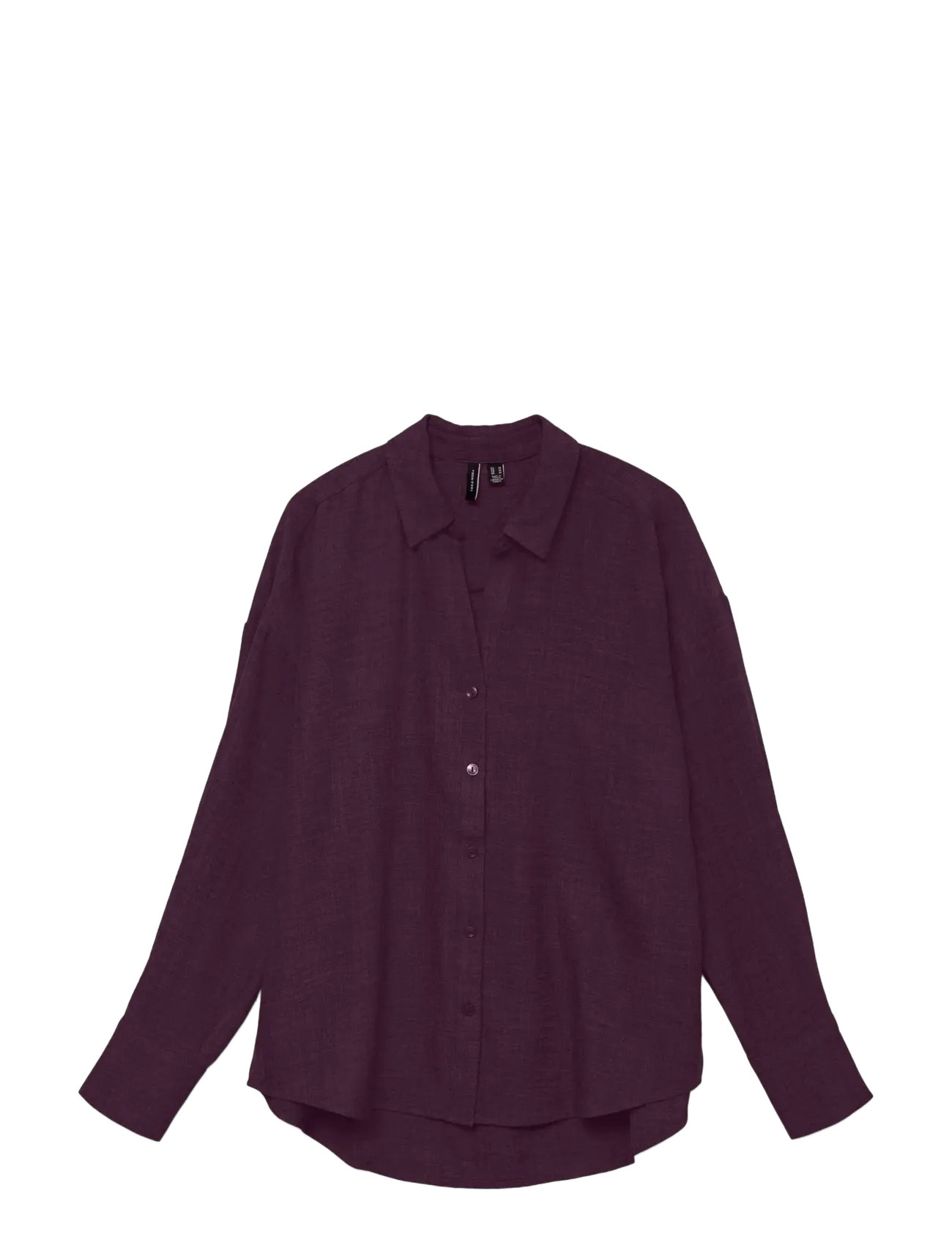 VERO MODA Vmmelaney Queeny Ls Shirt Wvn Noos Lila - XL - Damen