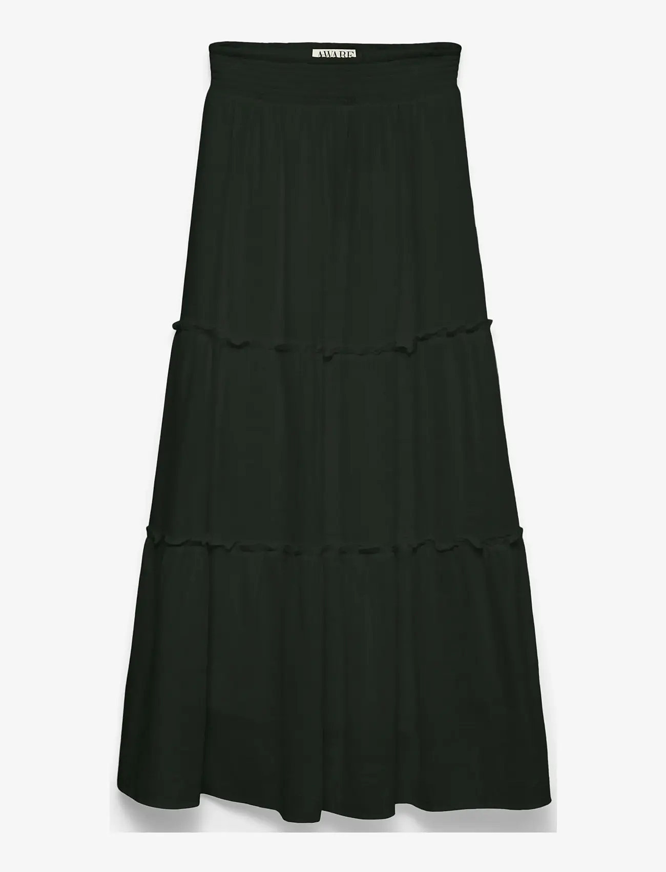 Vero Moda - AWKEELEY HW LONG SKIRT NOOS - maxikjolar - black - 1