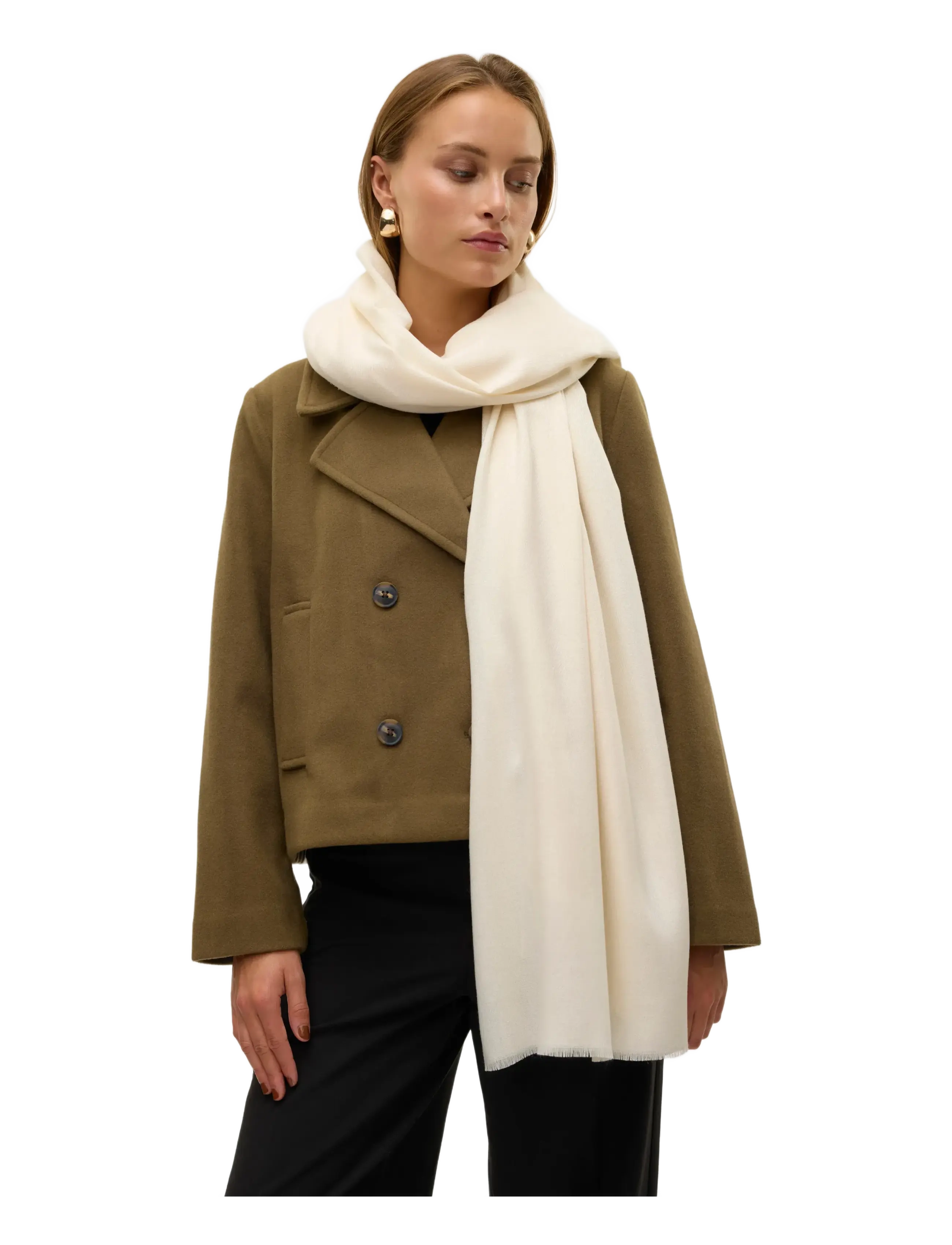 Vero Moda - VMCARRIE SCARF NOOS - accessoires - birch - 1