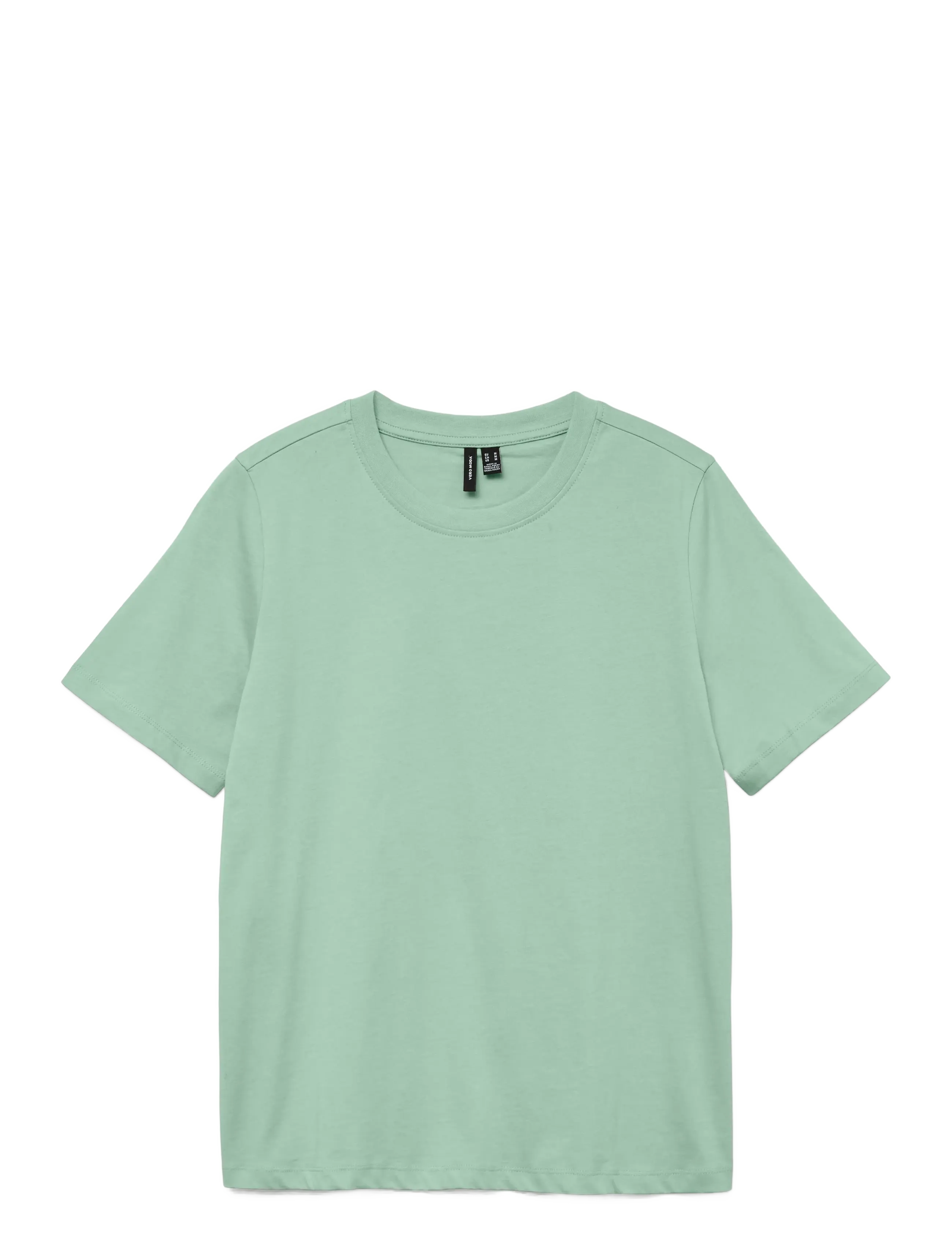 Vero Moda VMPAULINA SS T-SHIRT JRS NOOS - T-Shirts & Tops - BIRDS EGG GREEN / green