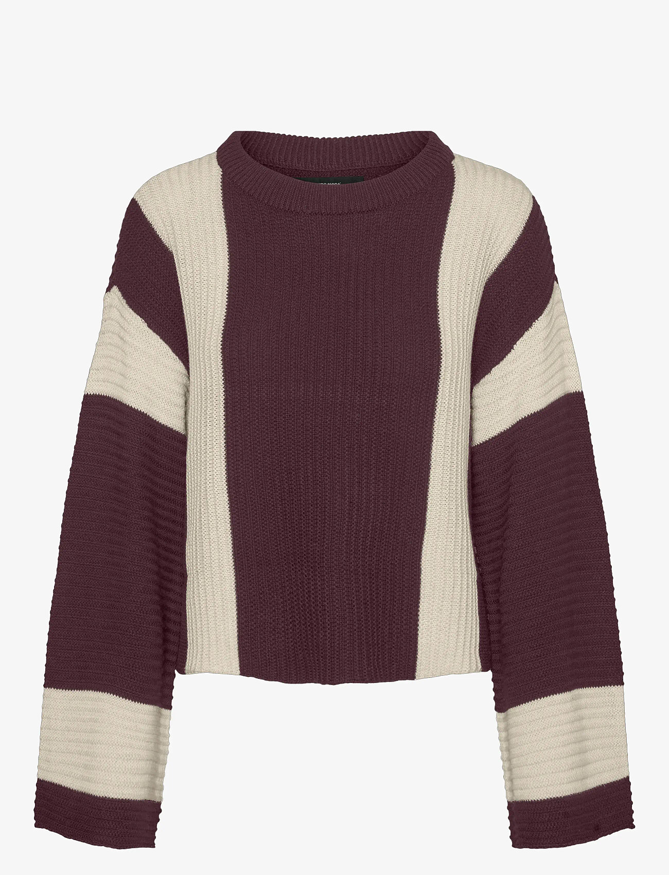 Vero Moda - VMGIGI LS O-NECK PULLOVER LCS REP - herbstliche kleidung - winetasting - 1