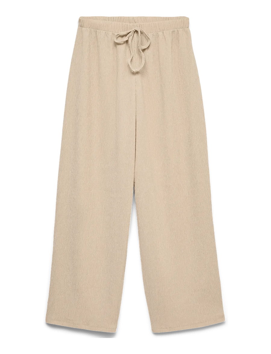 Vero Moda - VMLUNA MW BALLON PANT JRS NOOS - pantalons larges - pumice stone - 1
