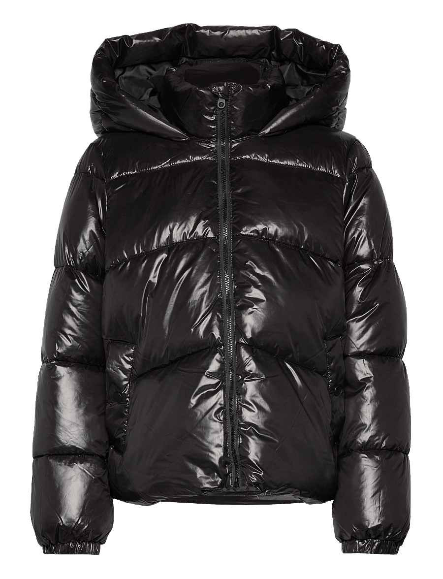 Vero Moda - VMUPPSASHINY SHORT JACKET EXCL - winterjacken - black - 1
