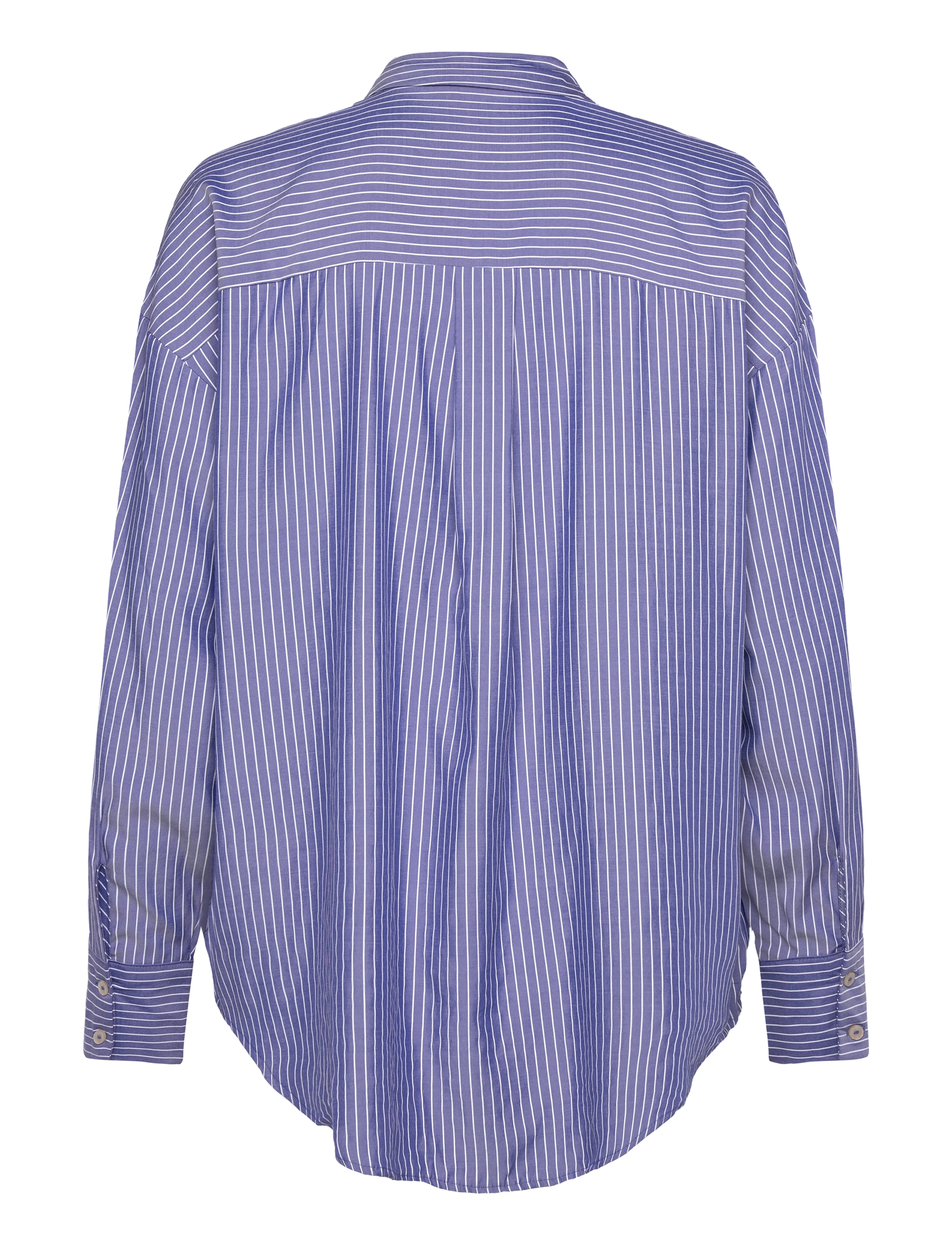 Vero Moda - VMNORA LS OVERSIZE SHIRT WVN GA NOOS - marlin - 2