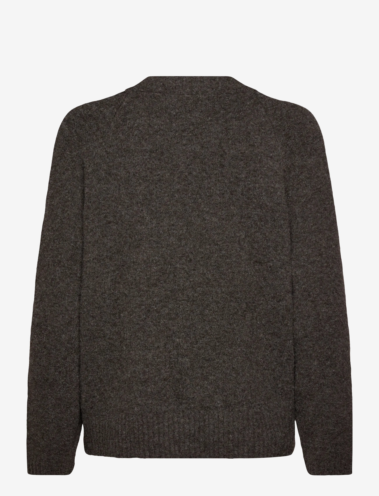 Vero Moda - VMBOOM LS V-NECK BUTTON CARDIGAN GA NOOS - cardigans - chocolate torte - 2