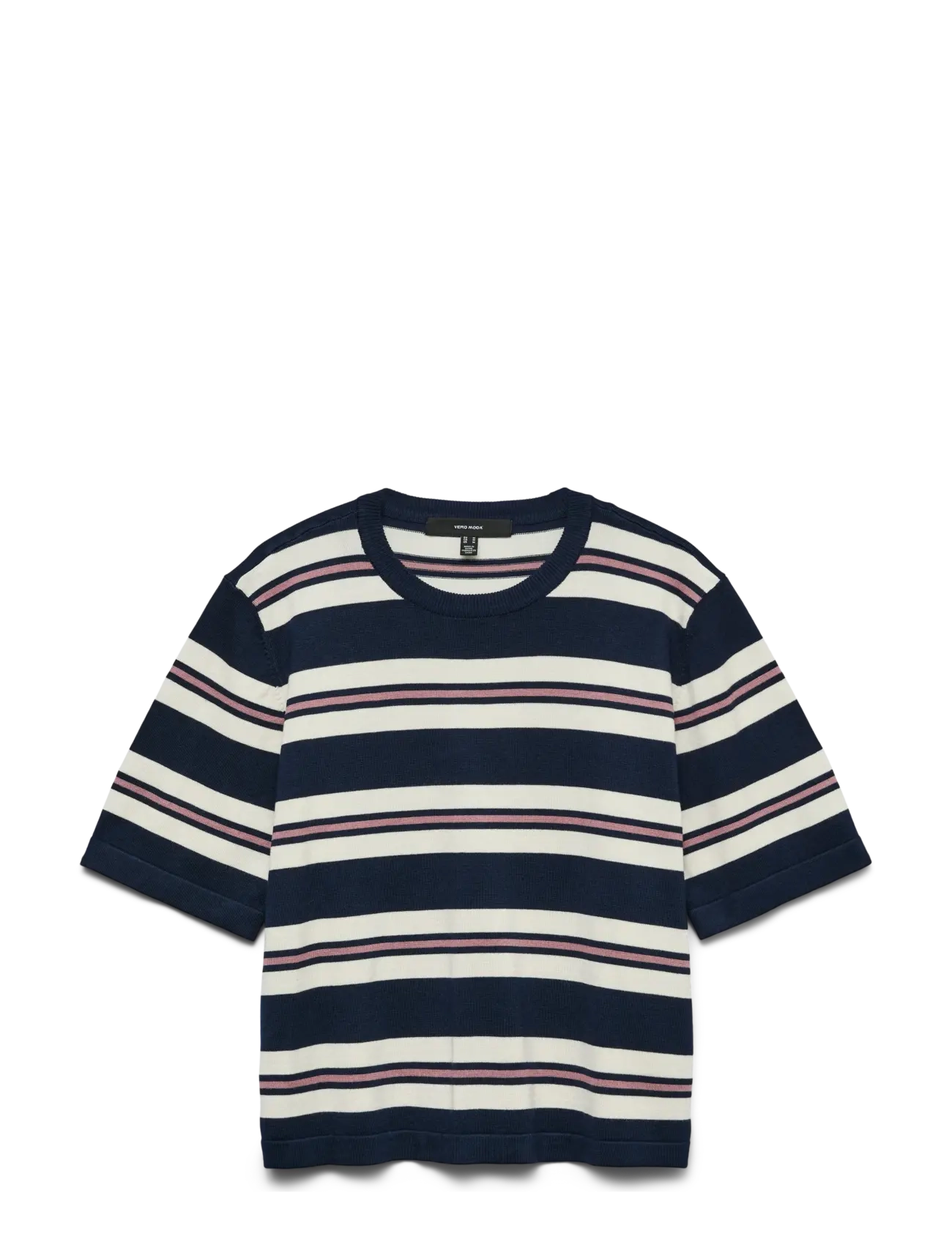 Vero Moda VMSILJE 2/4 O-NCK OVERSIZE PULL GA NOOS - Kleidung - NAVY BLAZER / navy