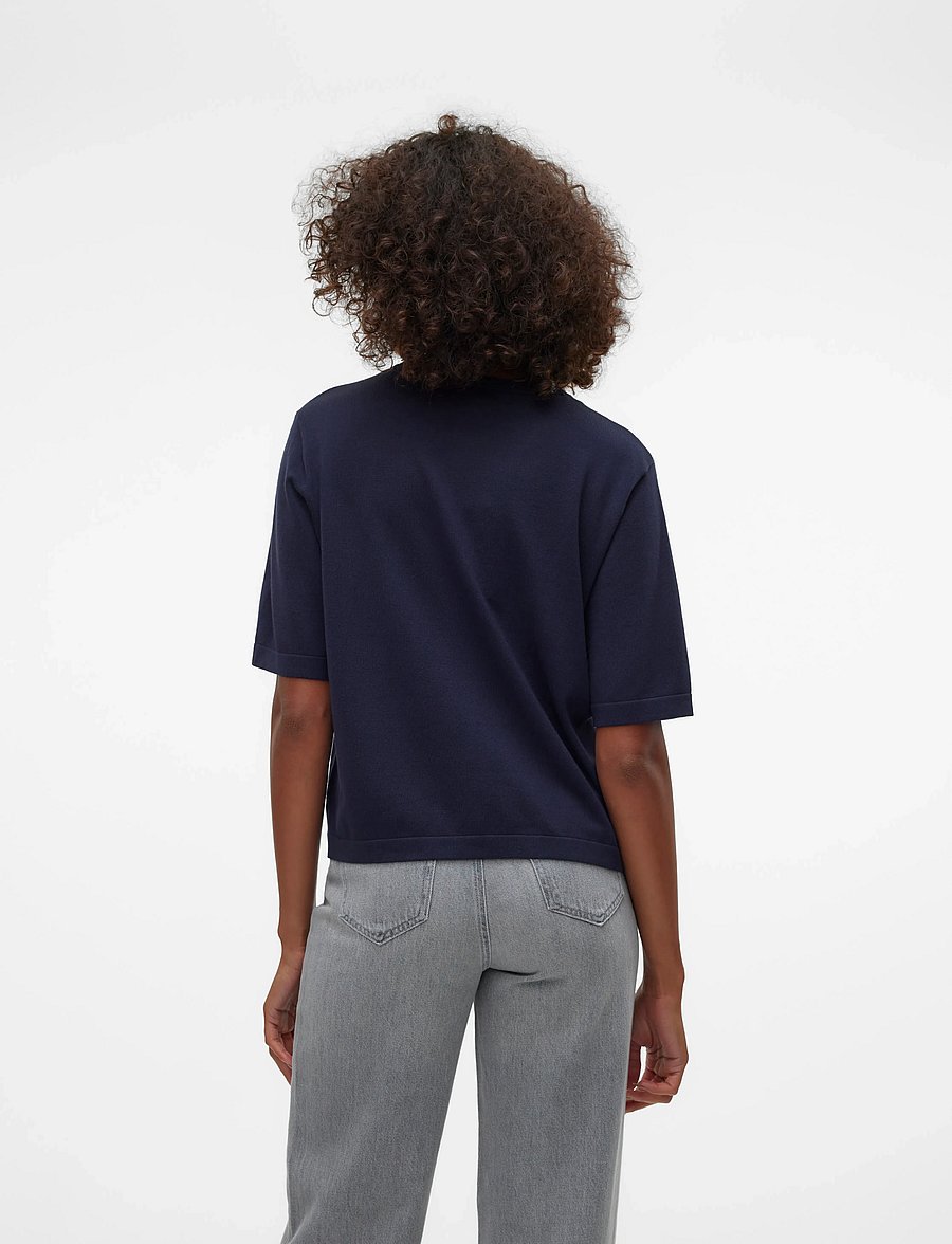 Vero Moda - VMSILJE 2/4 O-NCK OVERSIZE PULL GA NOOS - t-shirts - salute - 2