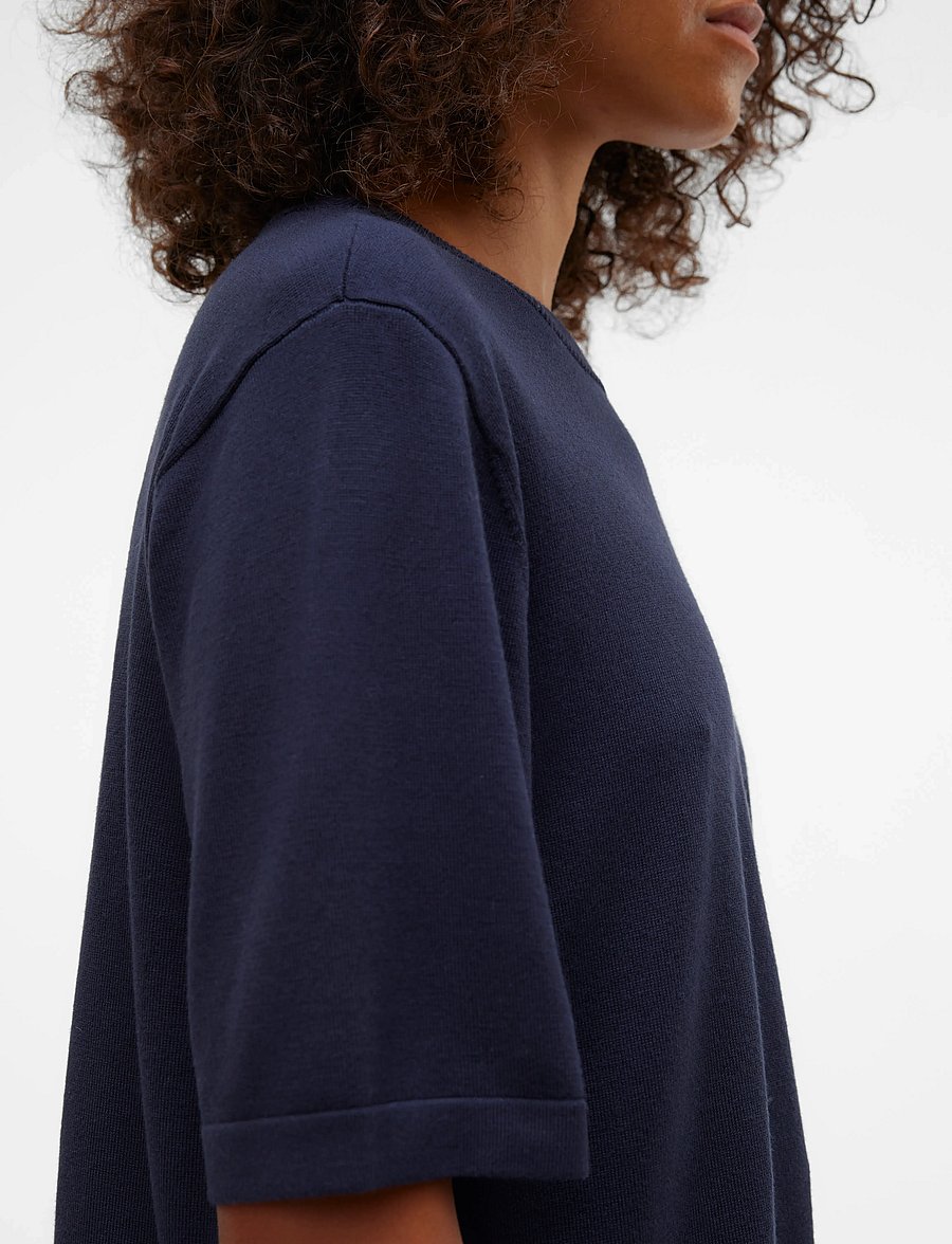 Vero Moda - VMSILJE 2/4 O-NCK OVERSIZE PULL GA NOOS - t-shirts - salute - 3