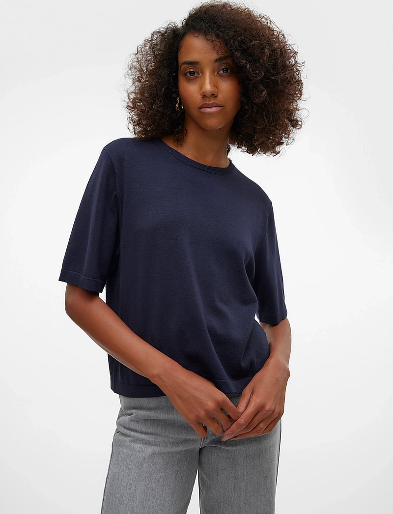 Vero Moda - VMSILJE 2/4 O-NCK OVERSIZE PULL GA NOOS - t-shirts - salute - 5