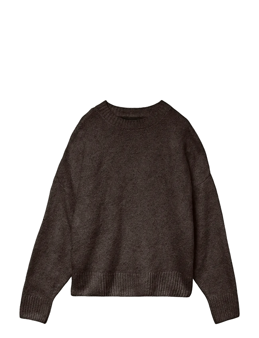 Vero Moda - VMBOOM LS O-NECK PULLOVER GA NOOS - pullover - chocolate torte - 1