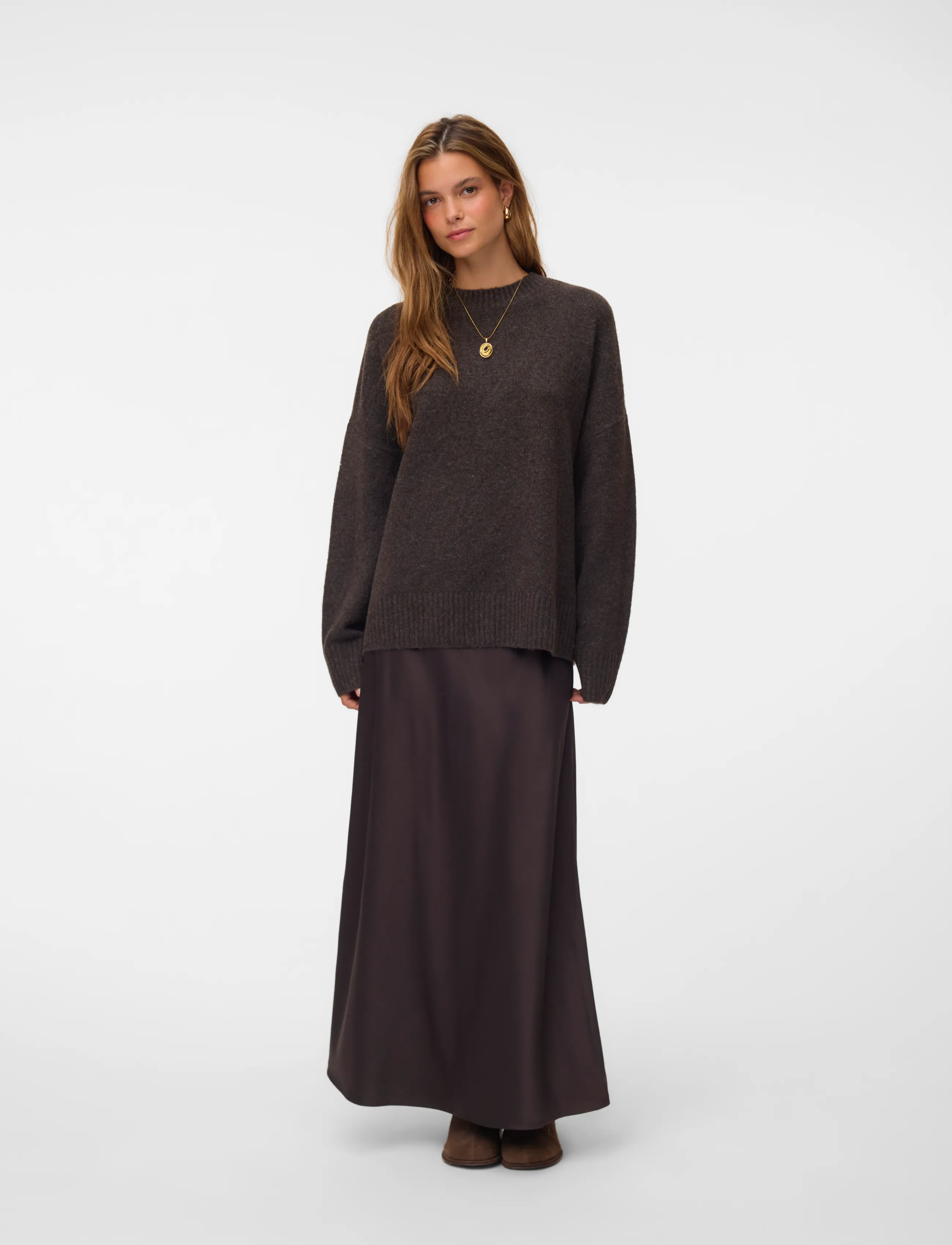 Vmboom Ls O-Neck Pullover Ga Noos