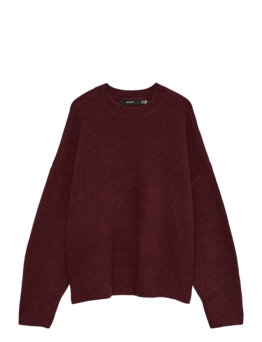 Vero Moda - VMBOOM LS O-NECK PULLOVER GA NOOS - pullover - winetasting - 1