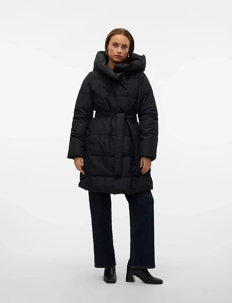 Vero Moda - VMLEONIEKATE COAT GA NOOS - dunkappor - black - 0