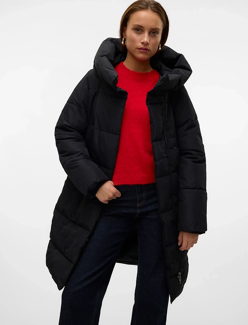 Vero Moda - VMLEONIEKATE COAT GA NOOS - dunkappor - black - 5