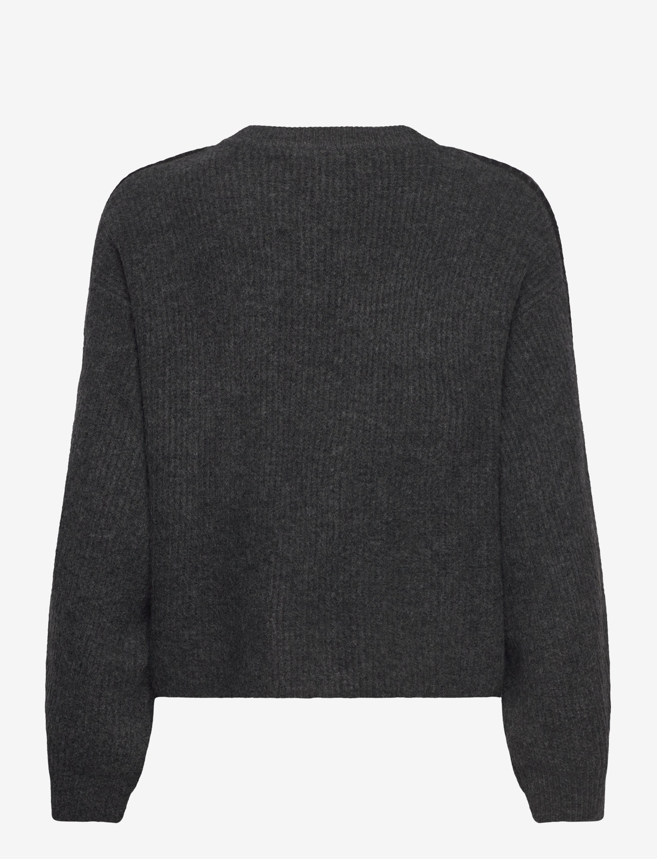 Vero Moda - VMZORA LS O-NECK PULLOVER GA - efterårstøj - asphalt - 1