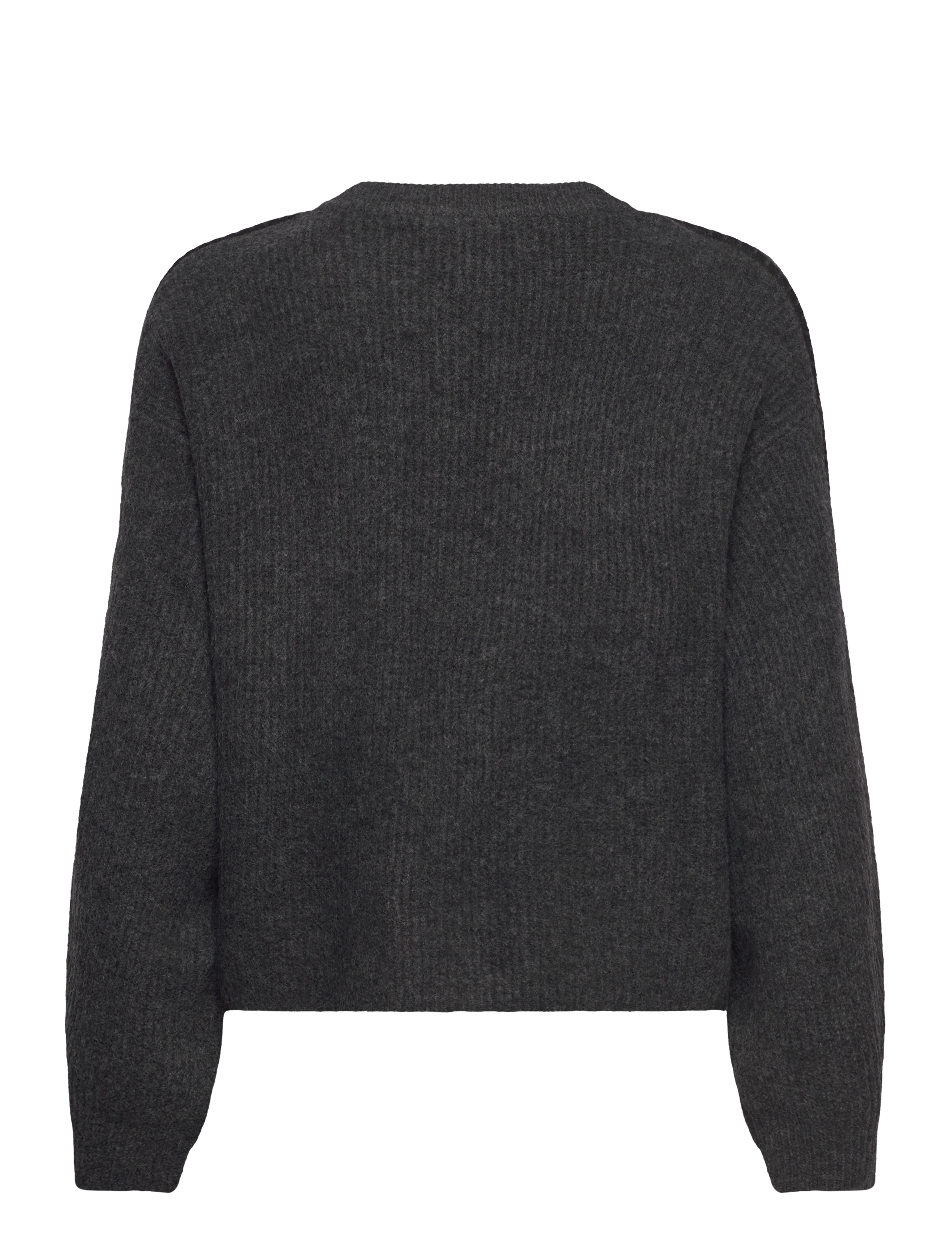 Vero Moda - VMZORA LS O-NECK PULLOVER GA - lowest prices - asphalt - 2