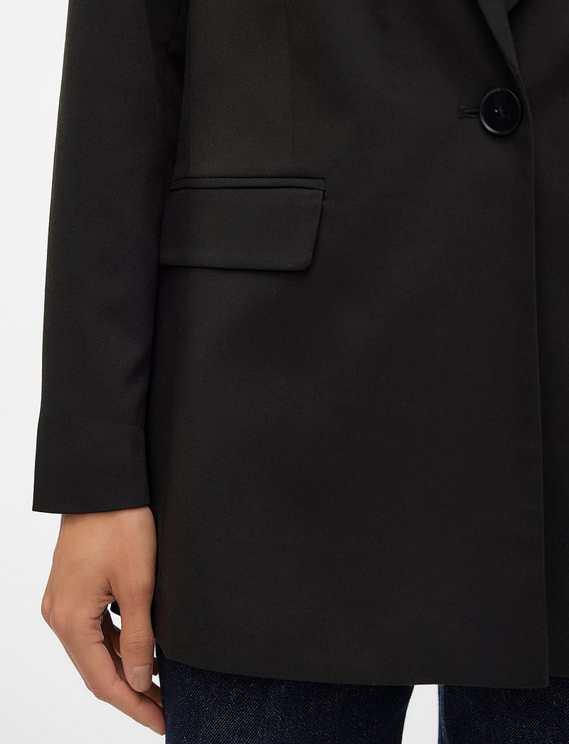 Vero Moda - VMNILA LS SLIM BLAZER NOOS - einreihige blazer - black - 5