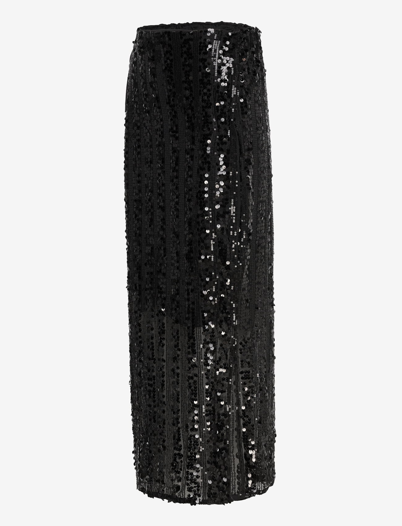 Vero Moda - VMEFA HW 7/8 SKIRT JRS - pailletten-röcke - black - 3