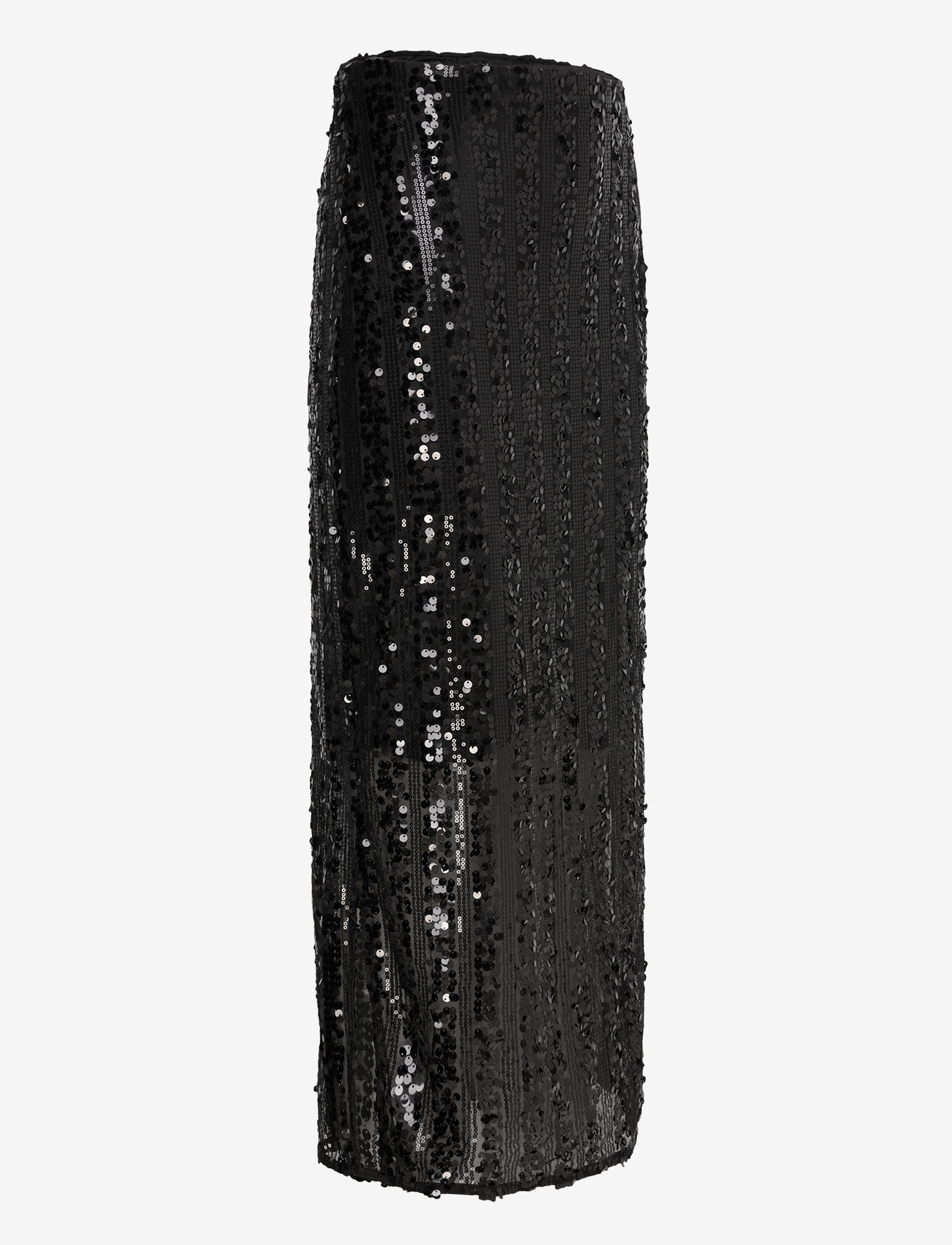 Vero Moda - VMEFA HW 7/8 SKIRT JRS - pailletten-röcke - black - 4