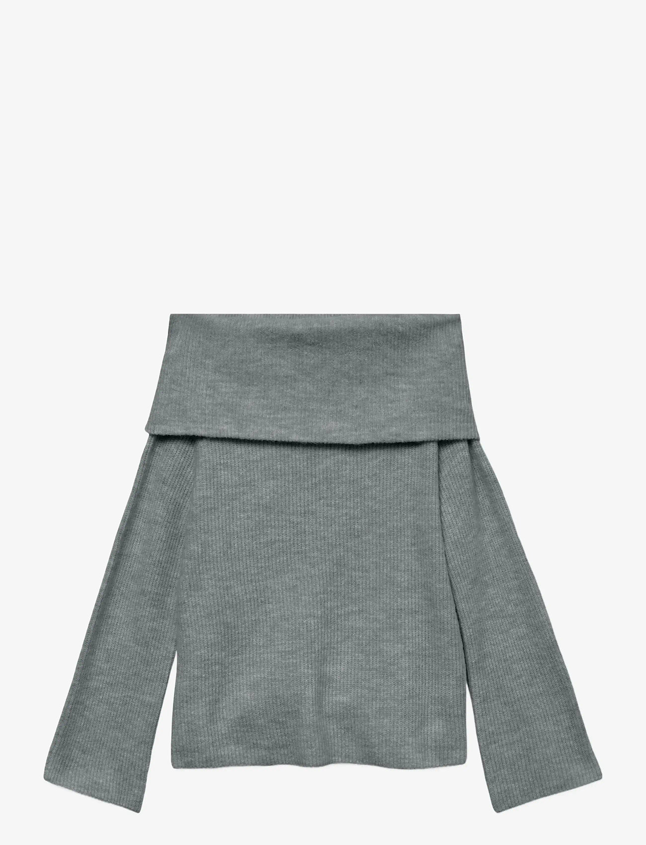 Vero Moda - VMERA LS OFF SHOULDER PULLOVER GA NOOS - pullover - medium grey melange - 1