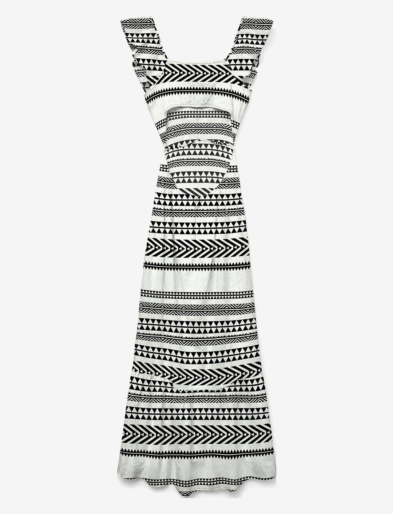 Vero Moda - VMDICTHE S/L ANKLE DETAIL DRESS WVN GA - vasaras kleitas - snow white - 1