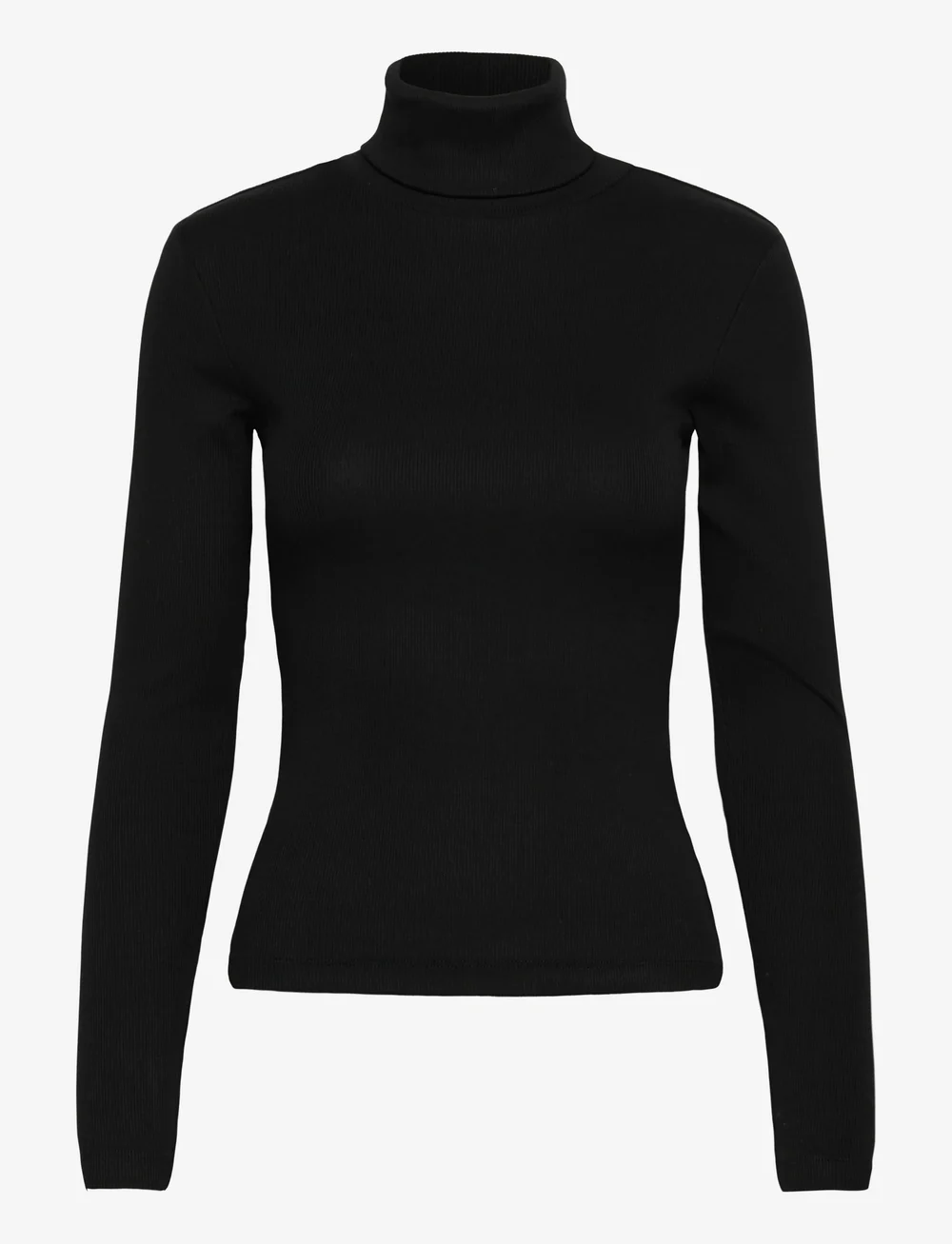 Vero Moda - VMCHLOE LS ROLLNECKTOP JRS NOOS - kõrge kaelusega kudumid - black - 1
