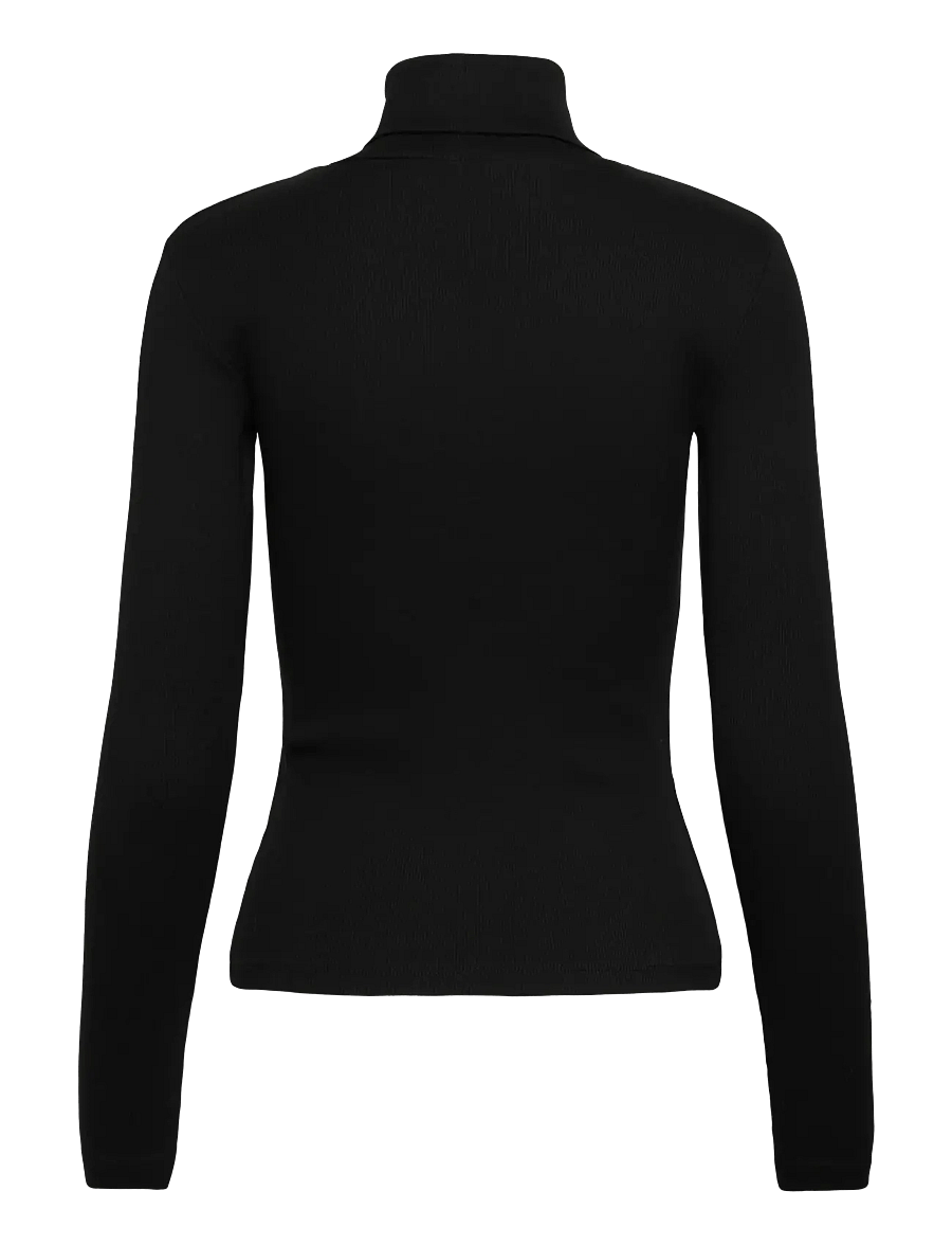 Vero Moda - VMCHLOE LS ROLLNECKTOP JRS NOOS - black - 2