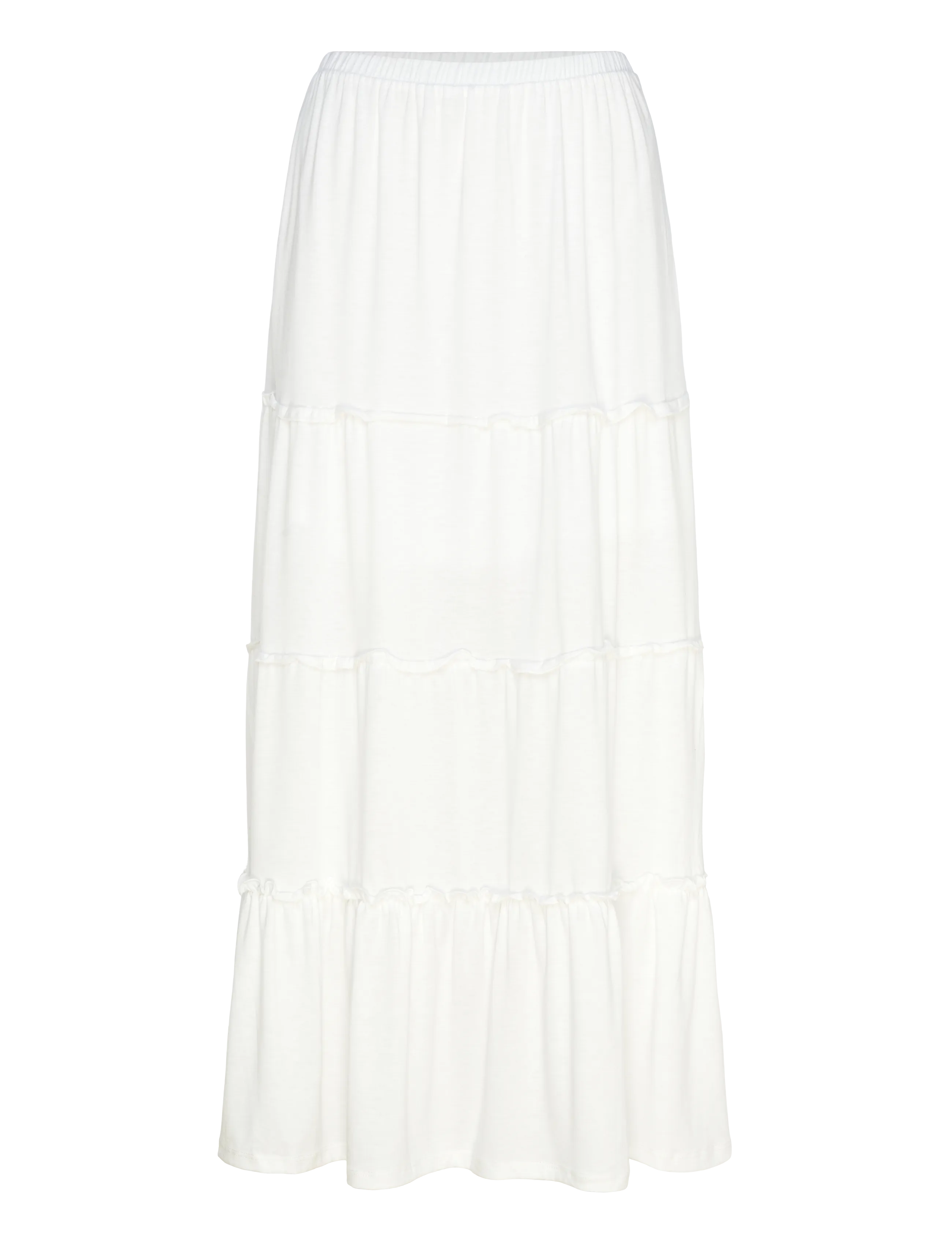 Vero Moda Vmjune Hw Ankle Skirt Jrs Ga, XS, White, Kjoler > Maxikjole, Dame
