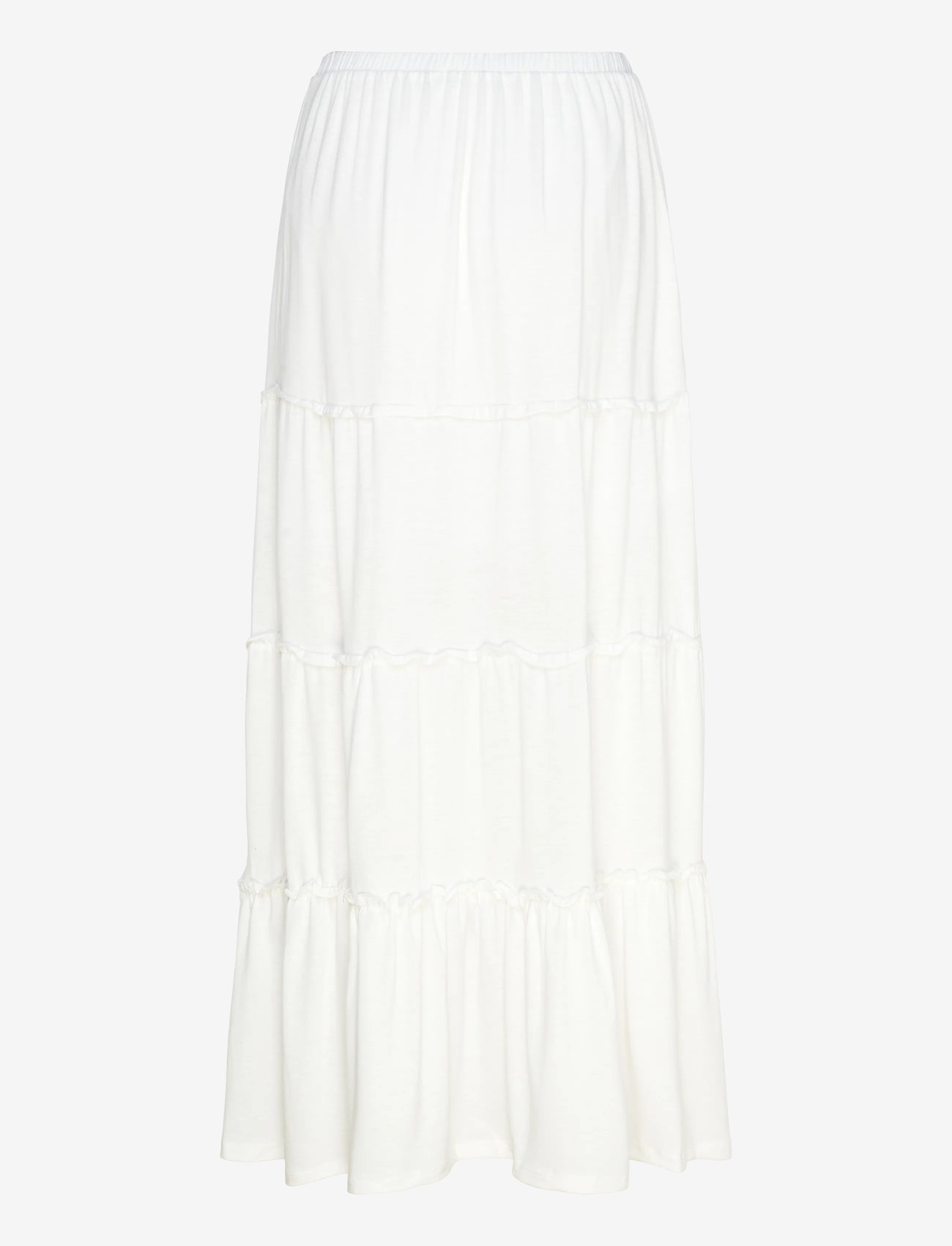 Vero Moda - VMJUNE HW ANKLE SKIRT JRS GA - maksiseelikud - snow white - 1