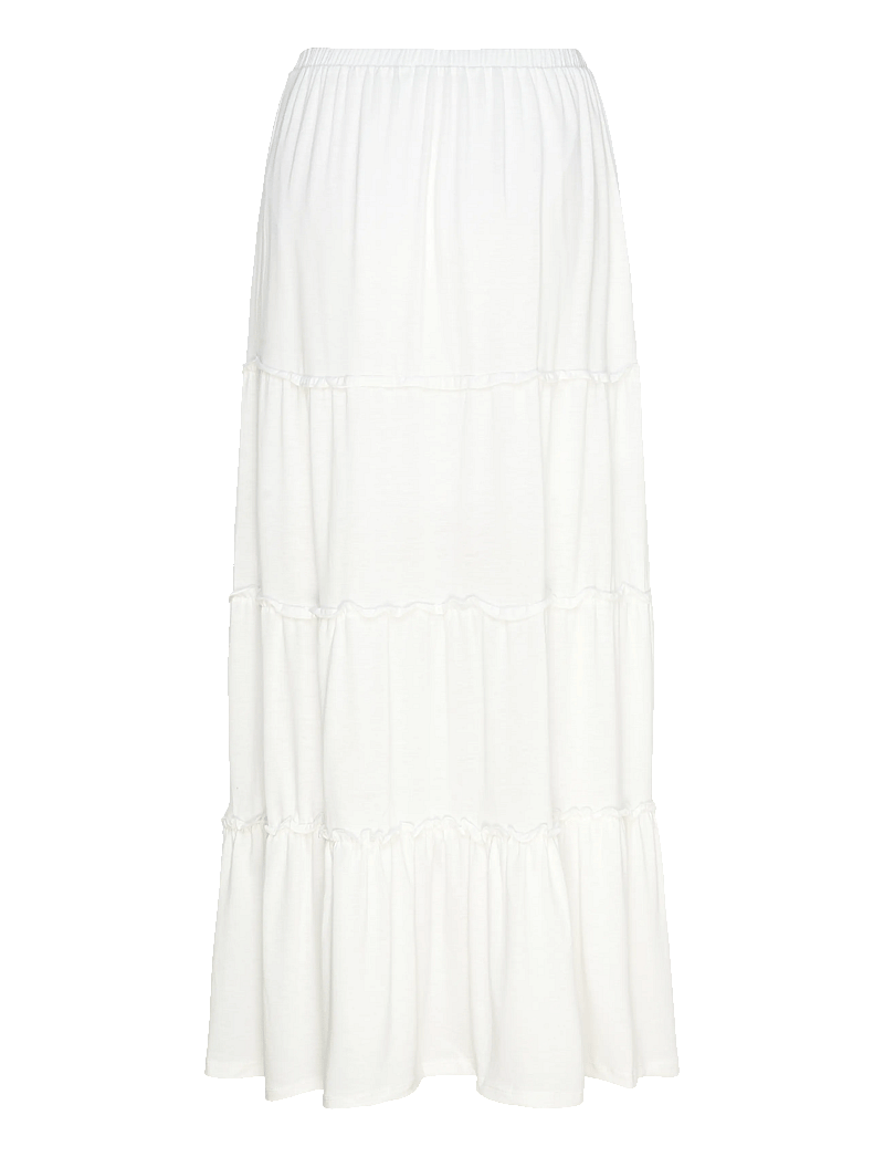Vero Moda - VMJUNE HW ANKLE SKIRT JRS GA - ilgi sijonai - snow white - 1