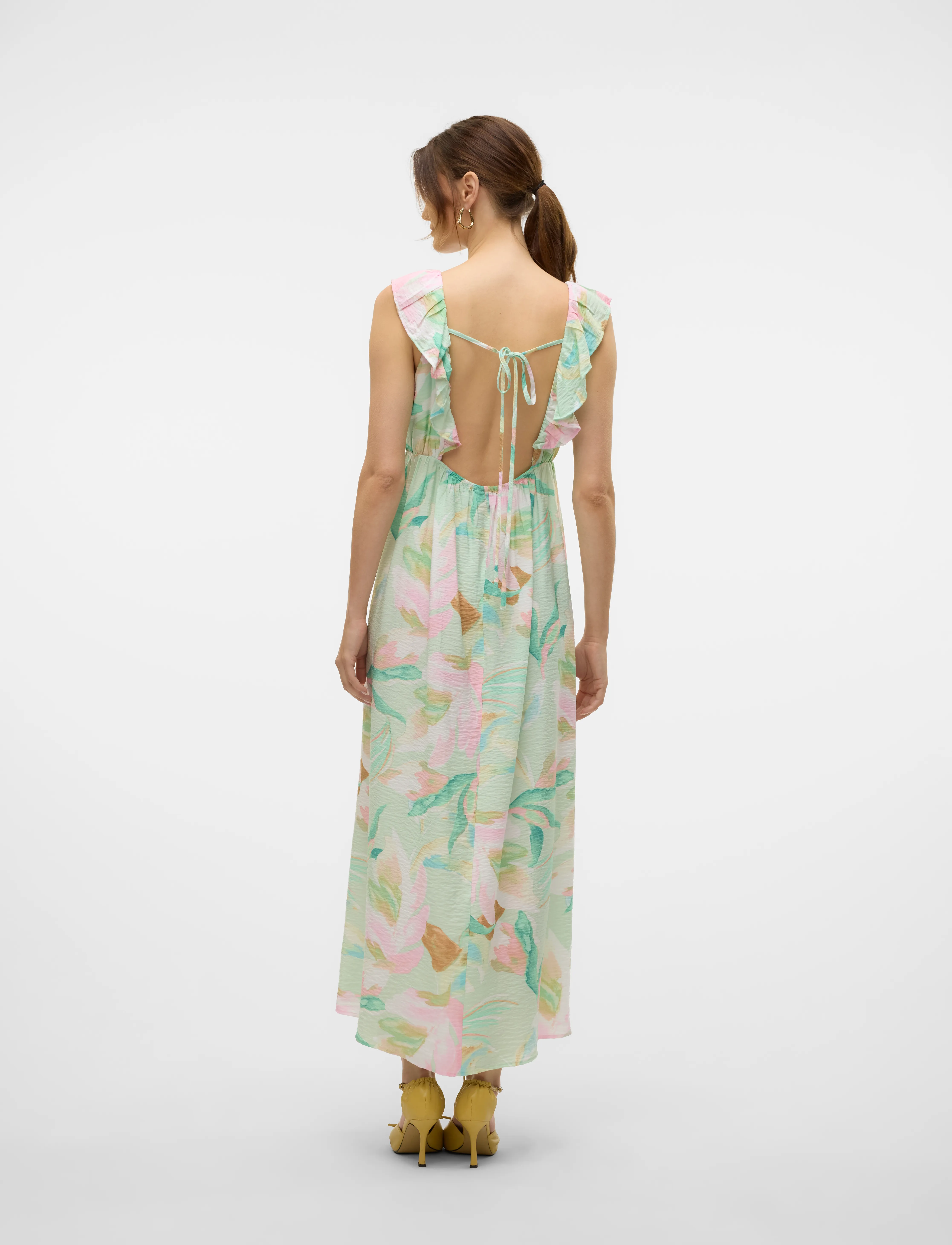 Vmjosie Sl Ankle Frill Dress Wvn Ga 2