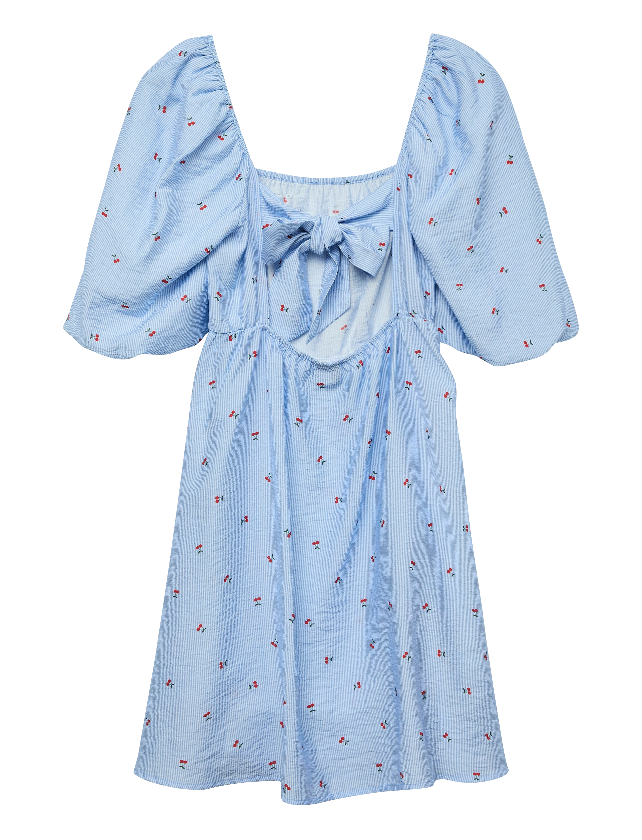 Vero Moda - VMODETTE 2/4 SHORT BOW DRESS WVN - confirmation - snow white - 2