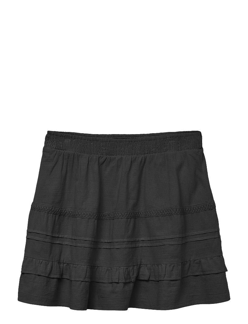 Vero Moda - VMPRETTY SHORT SKIRT WVN GA NOOS - short skirts - black - 0