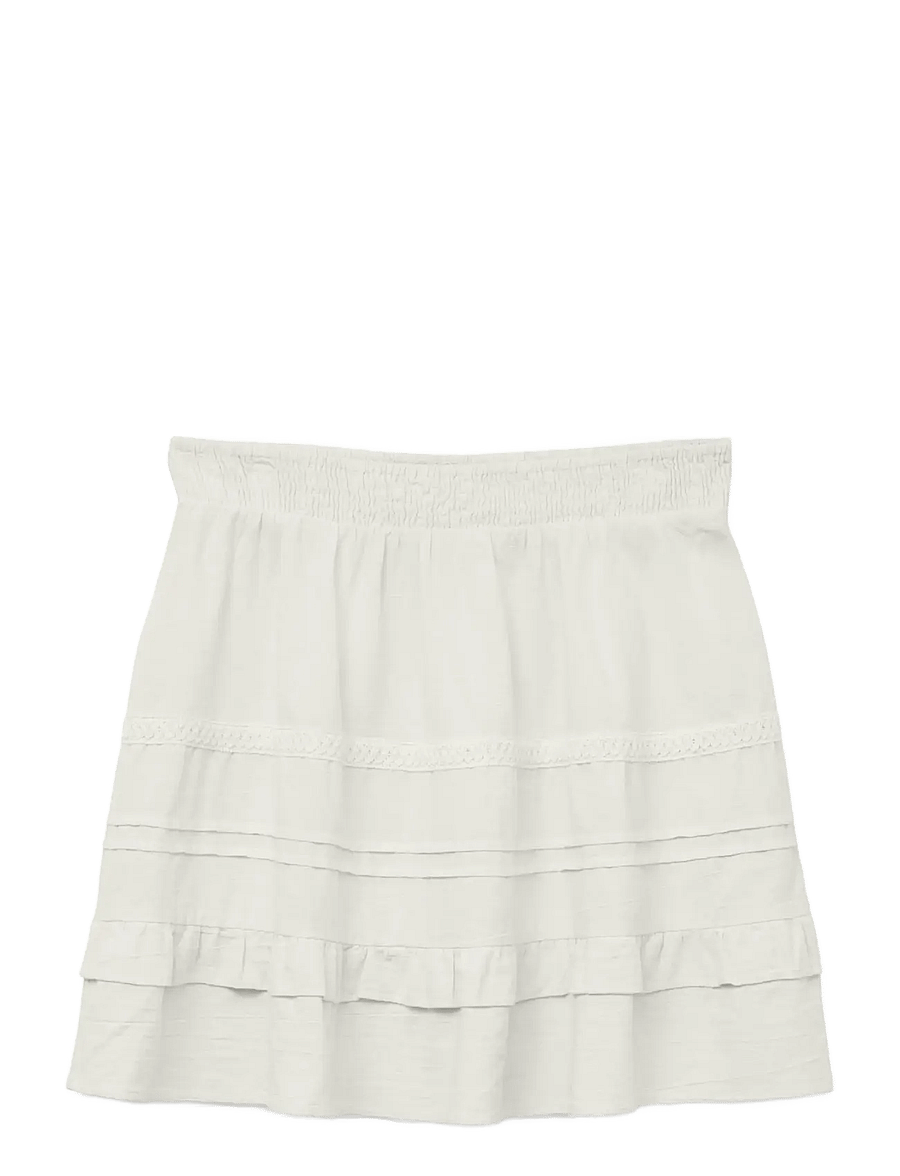 Vero Moda - VMPRETTY SHORT SKIRT WVN GA NOOS - minihameet - snow white - 1