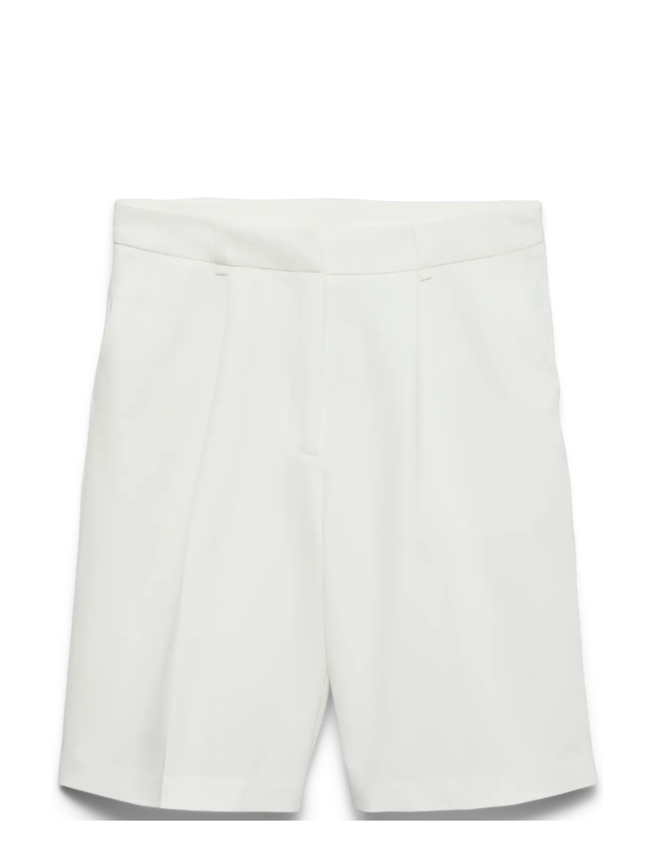 VERO MODA Awpassi Mw Knee Shorts Noos Weiß - L - Damen