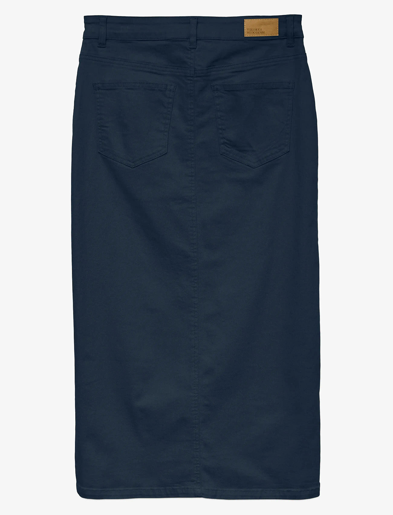Vero Moda - VMWILD ALVIDA BUTTON HR 7/8 CLR  SKIRT - midi nederdele - navy blazer - 2