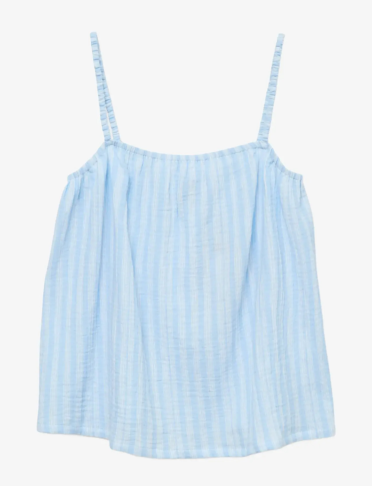 Vero Moda - VMNANNA SINGLET TOP WVN GA - topid ja varrukateta alussärgid - airy blue - 1