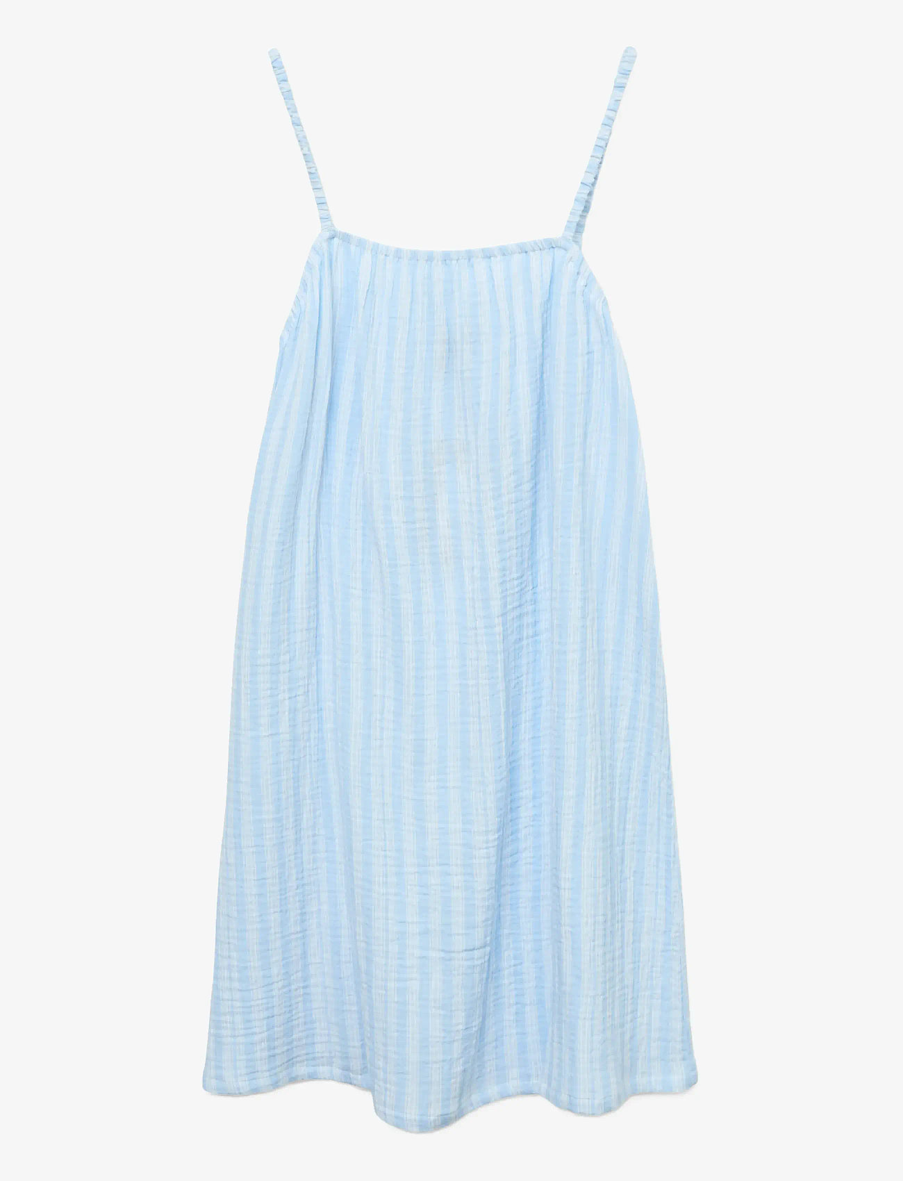 Vero Moda - VMNANNA SHORT SINGLET DRESS WVN GA - sommarklänningar - airy blue - 1