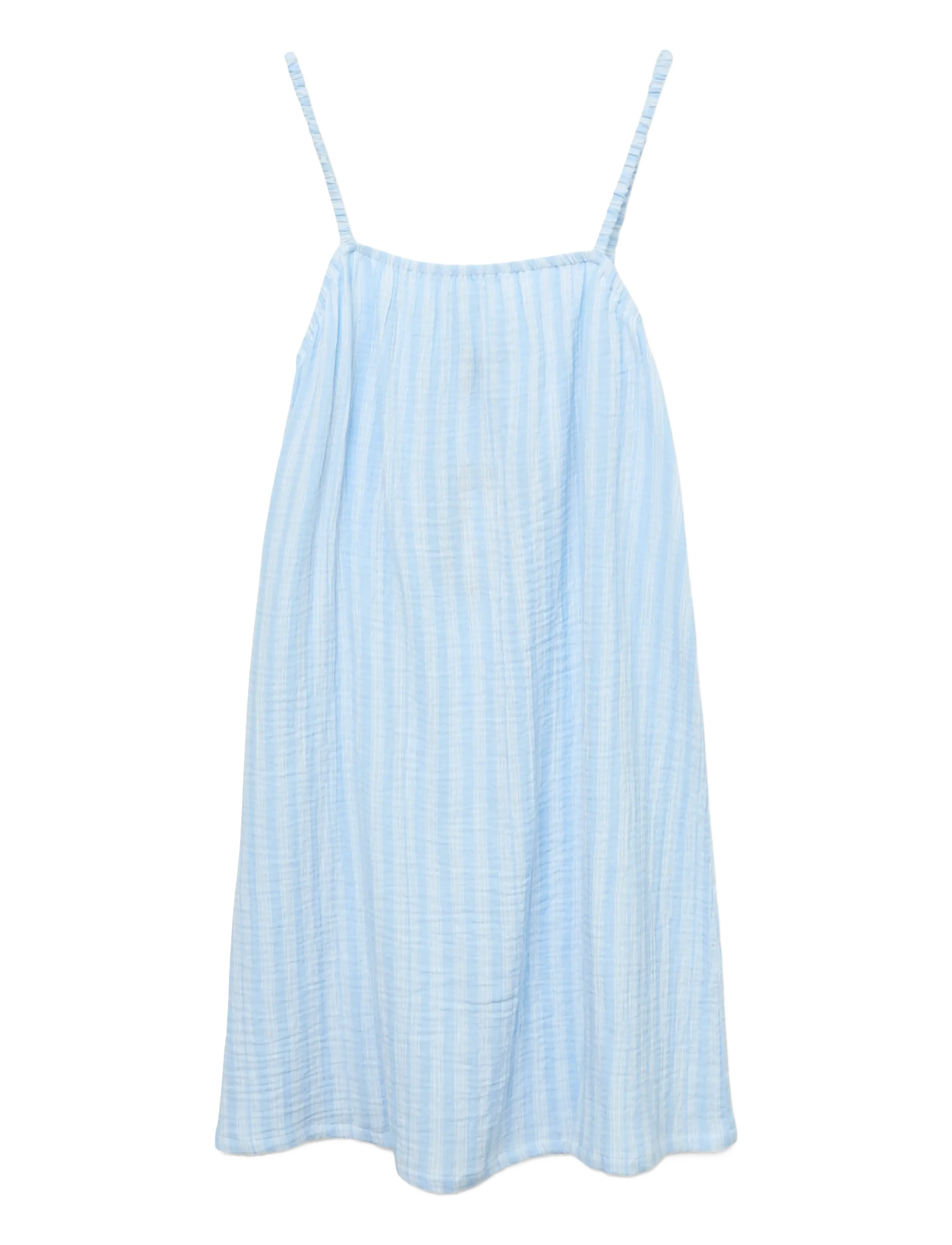 Vero Moda VMNANNA SHORT SINGLET DRESS WVN GA - Kjoler - AIRY BLUE / blue