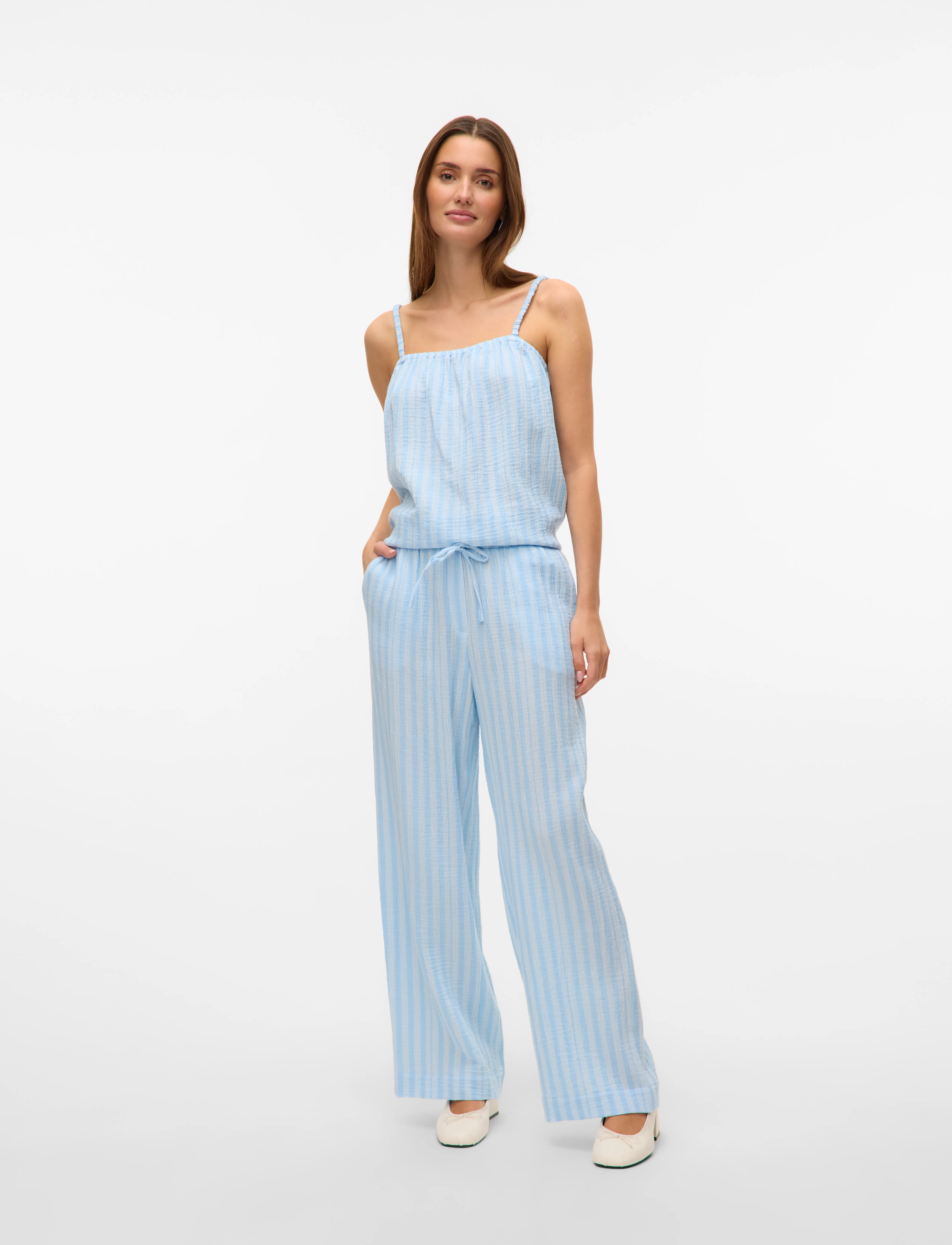 Vmnanna Nw Wide Pant Wvn Ga 3