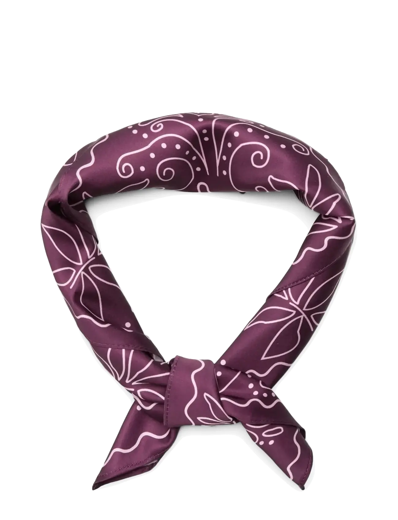 Vero Moda VMANNY SCARF - Tørklæder - TAWNY PORT / purple