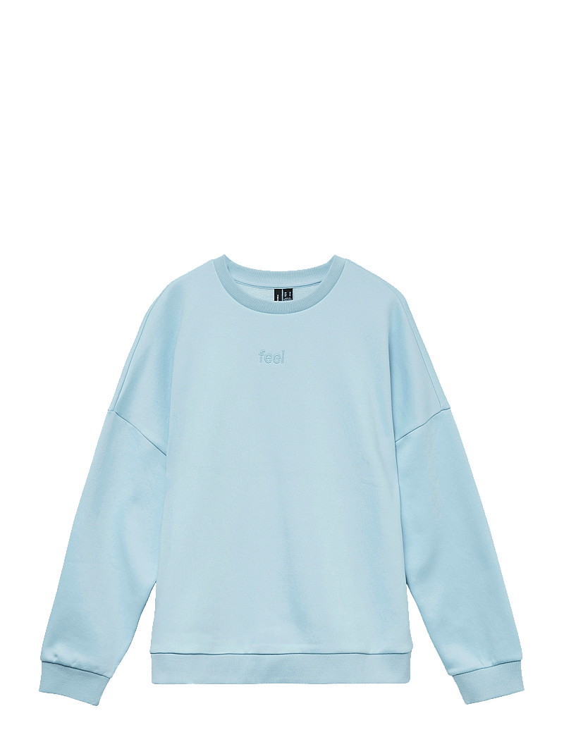 Vero Moda - VMPERNILLE BEA LS SWEAT BOX JRS - vardagsstil - airy blue - 0