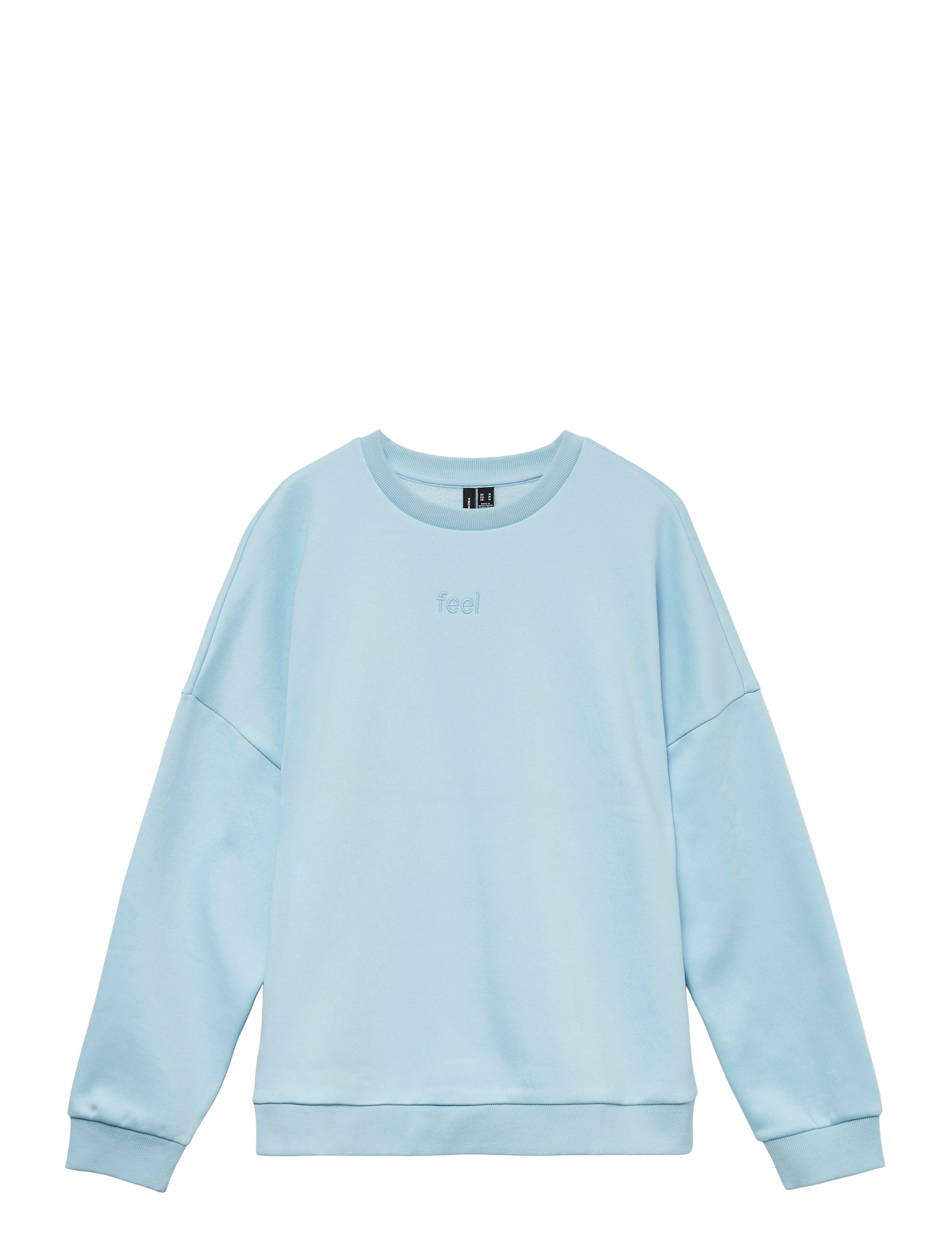Vero Moda VMPERNILLE BEA LS SWEAT BOX JRS - Sweaters - AIRY BLUE / blue