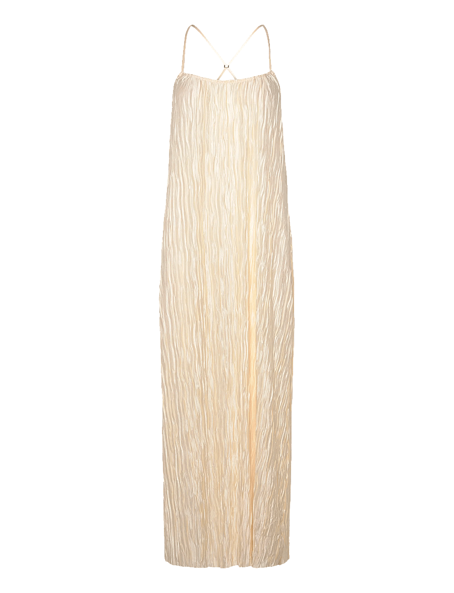 Vero Moda - VMBEATA SINGLET ANKLE DRESS JRS GA - sukienki maxi - birch - 0