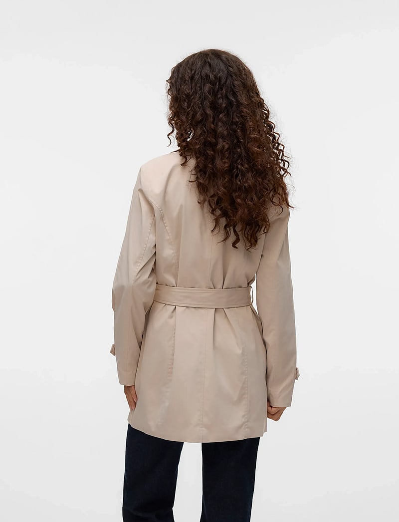 Vero Moda - VMCHELSEA OLIVIA TRENCHCOAT NOOS - trenchcoats - oatmeal - 2