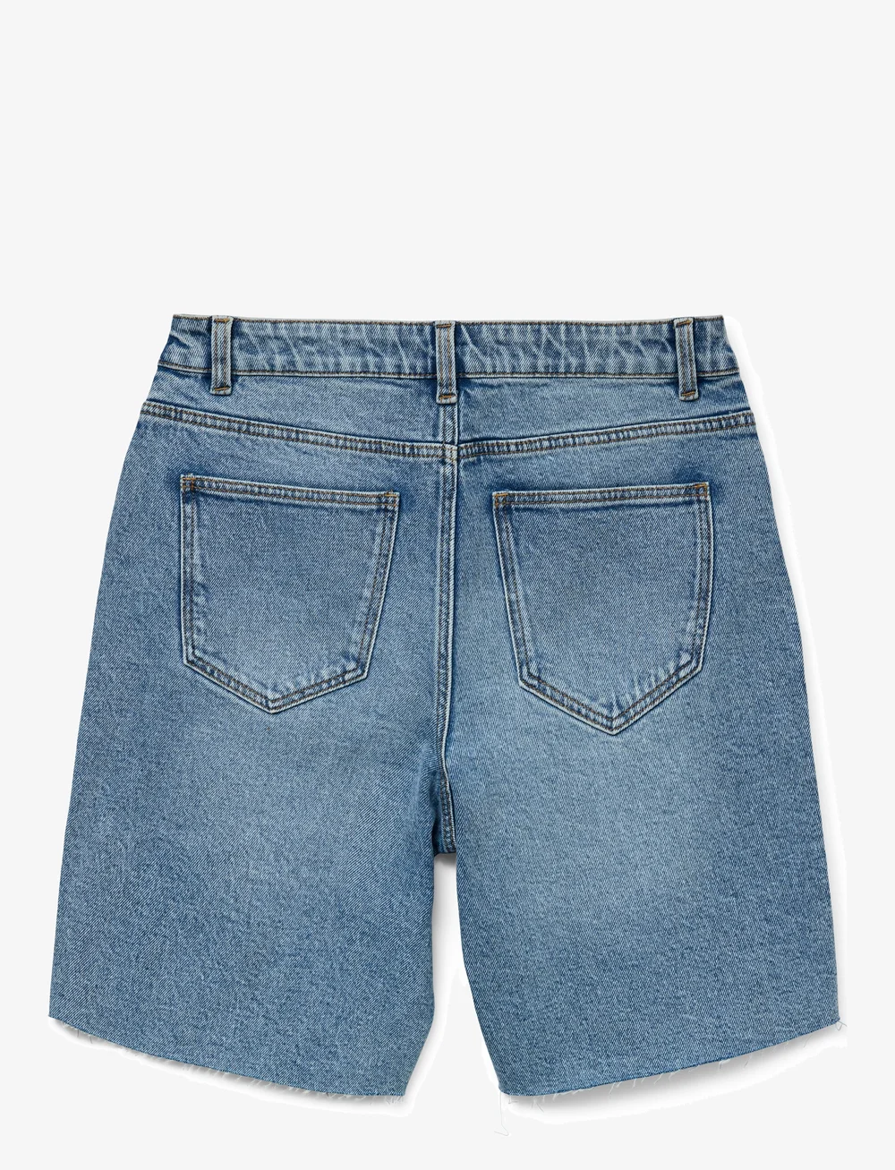 Vero Moda - VMCLEO HR LONG DNM SHORTS MIX NOOS - džinsa šorti - light blue denim - 2