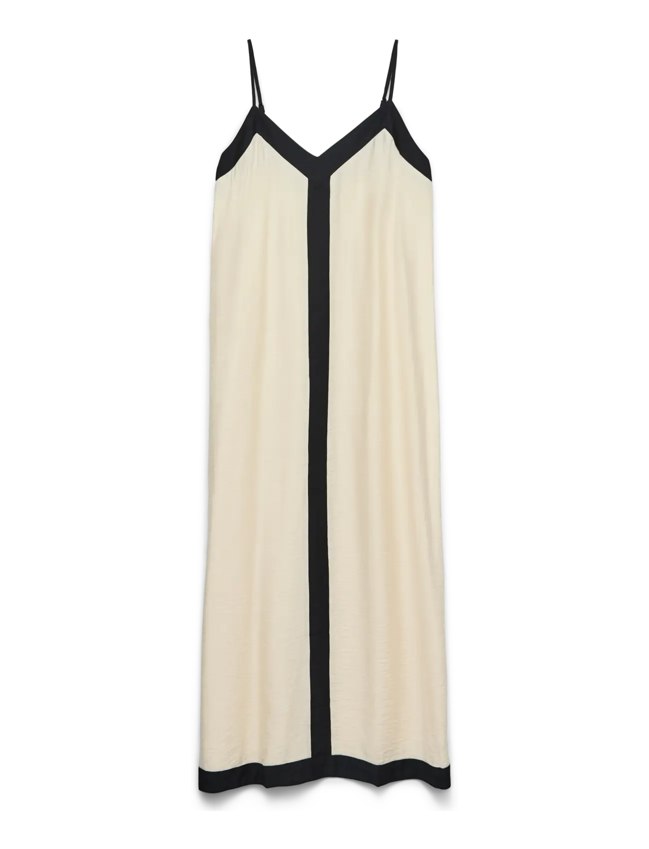 Vero Moda VMDENISE SINGLET ANKLE DRESS WVN BTQ GA - Schlupfkleider - BIRCH / cream