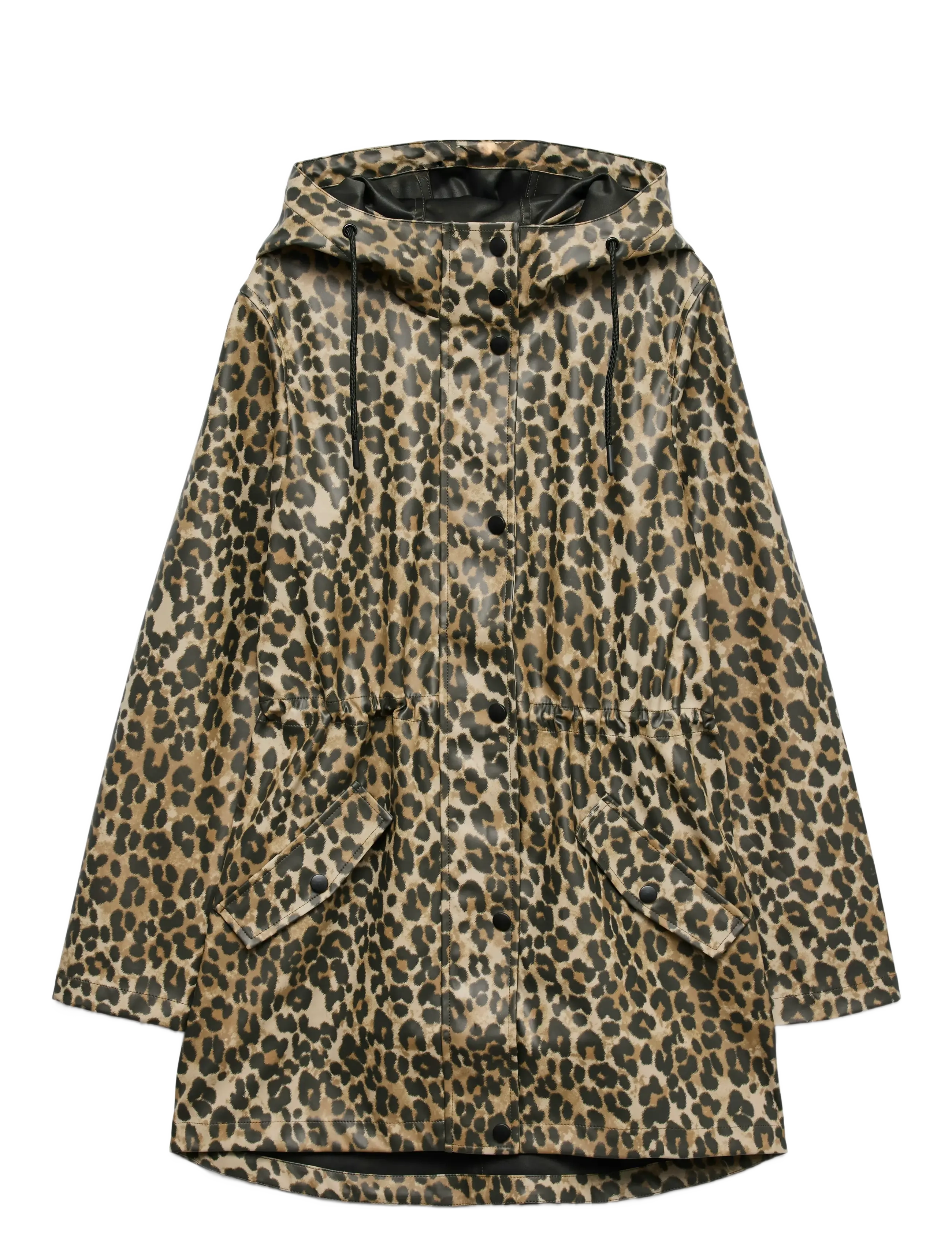 Vero Moda VMMALOU COATED PRINTED JACKET NOOS - Vero Moda - IRISH CREAM / brown